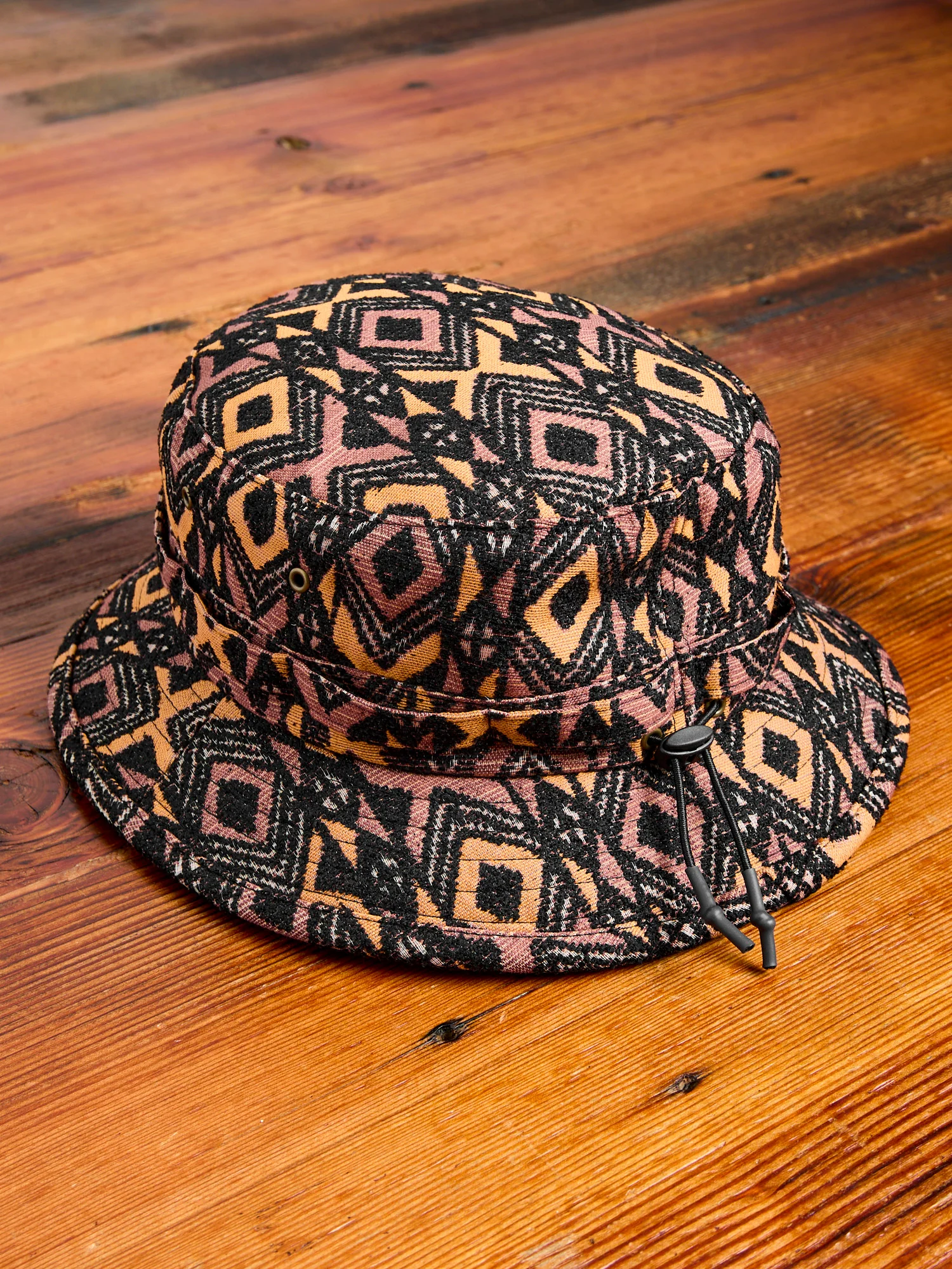 Jungle Hat in Batik Brown - Image 2