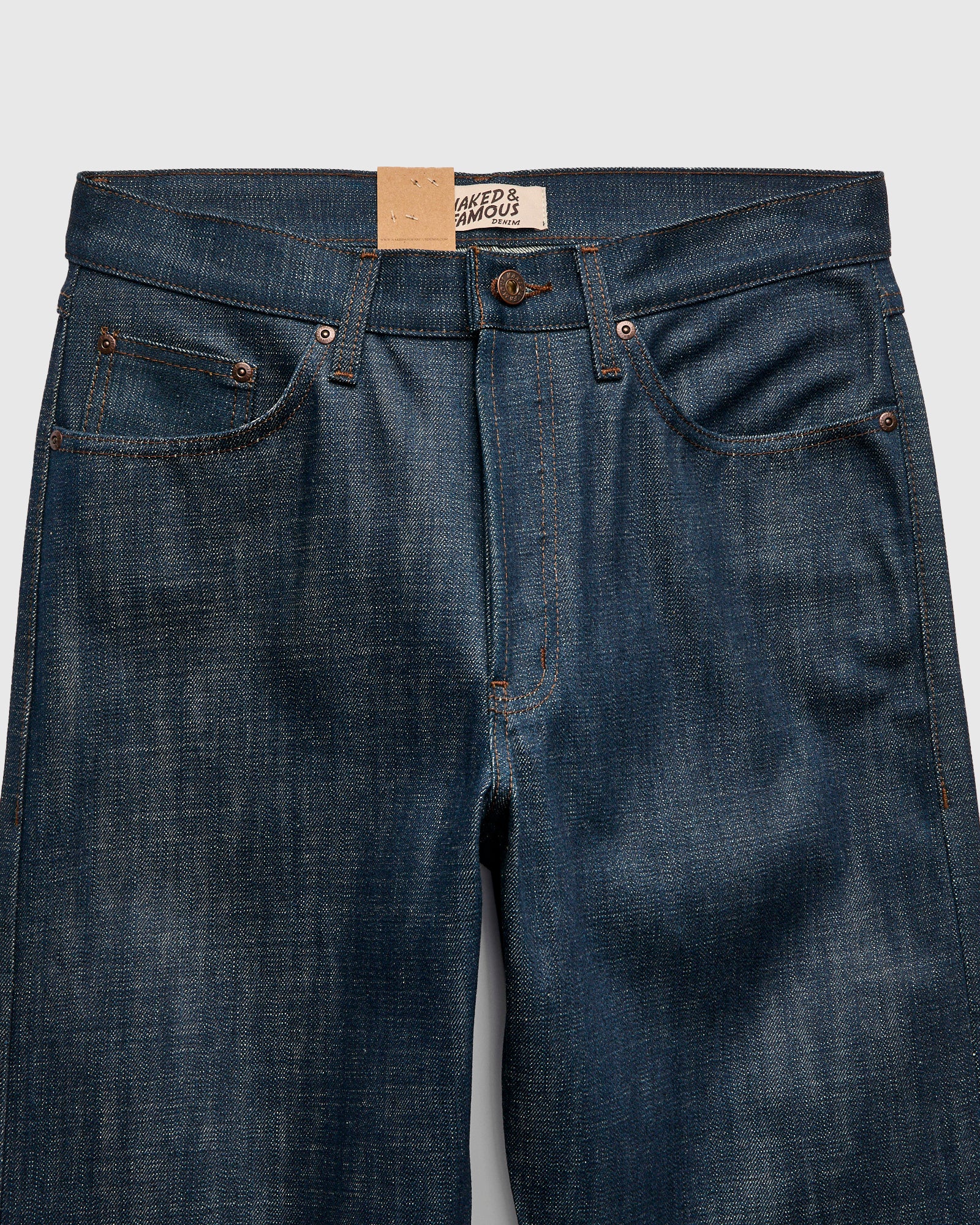 "Kawataro" 14.5oz Greencast Selvedge Denim - True Guy Fit - Image 5
