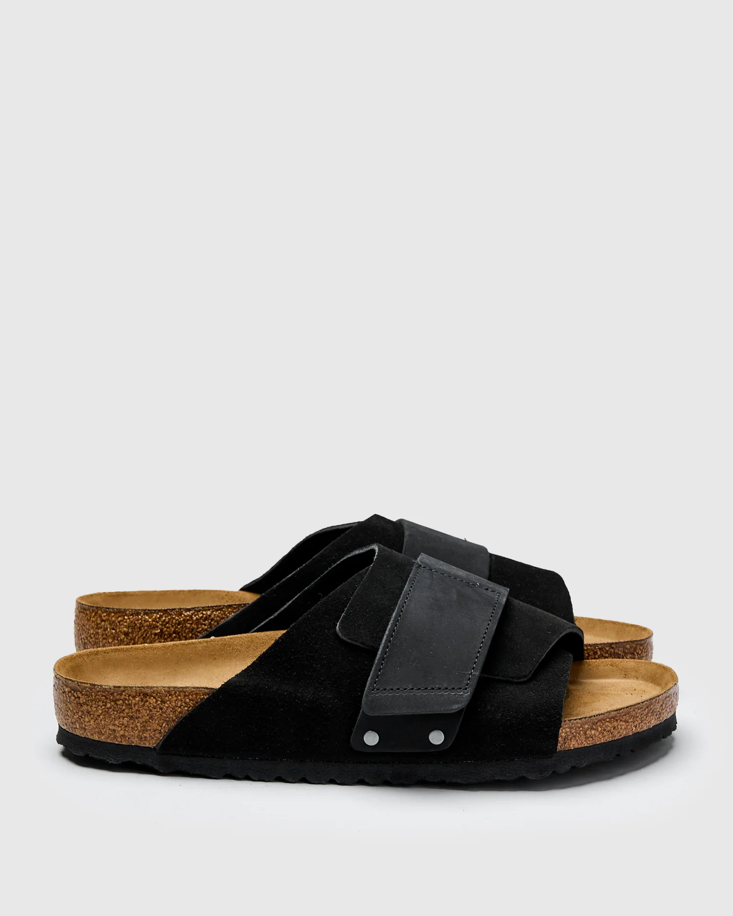 Kyoto Sandal in Black Suede Roughout - Image 3