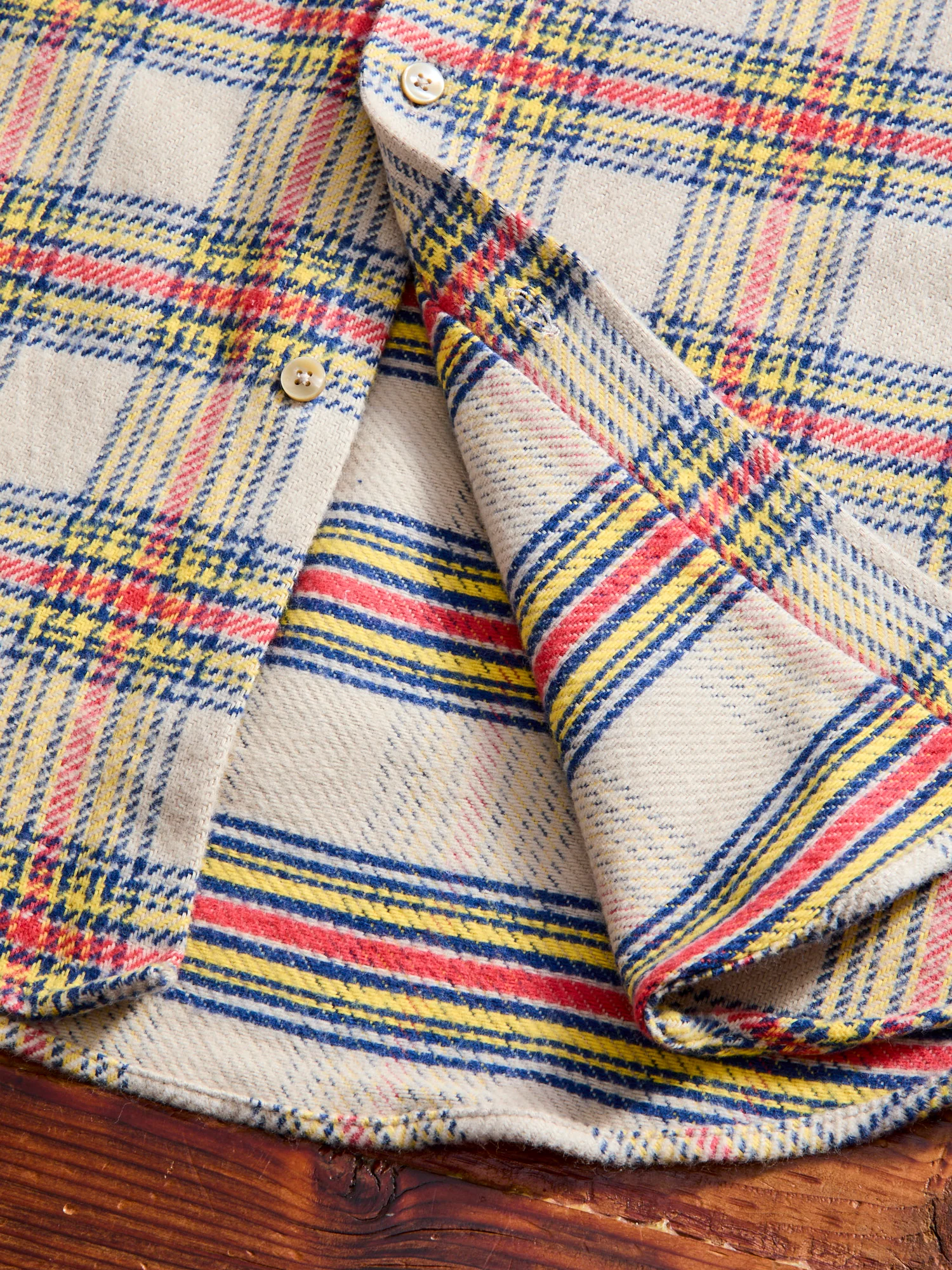 Lars Button-Up Shirt in Clay - Image 7