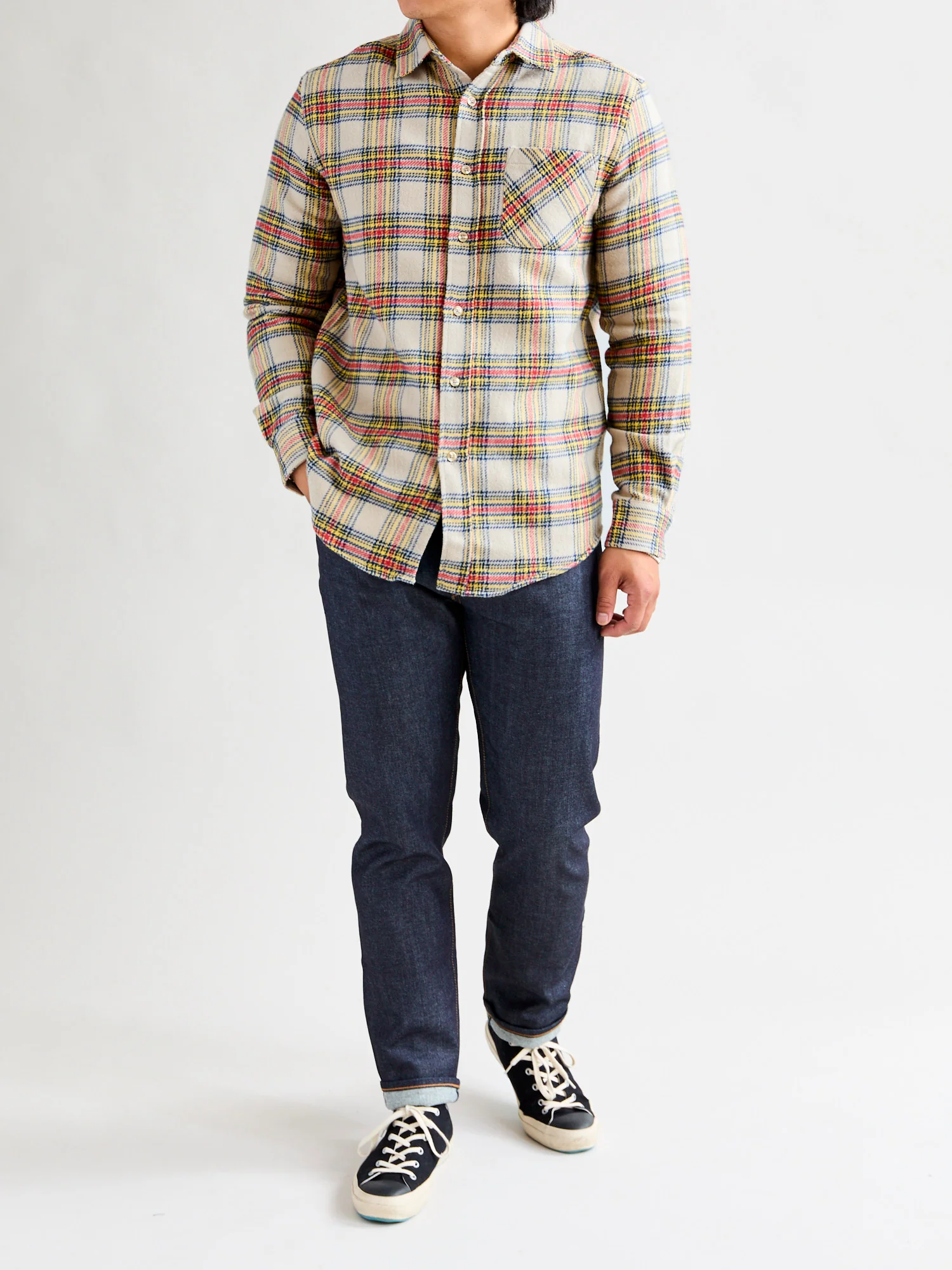 Lars Button-Up Shirt in Clay - Image 9