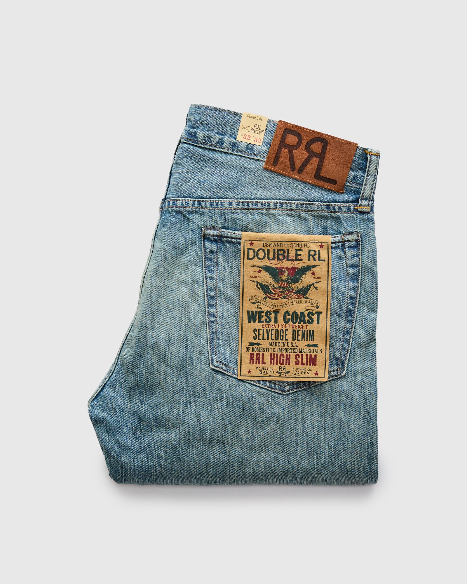 "Lawton Wash" 11oz Selvedge Denim - High Slim Fit - Image 2