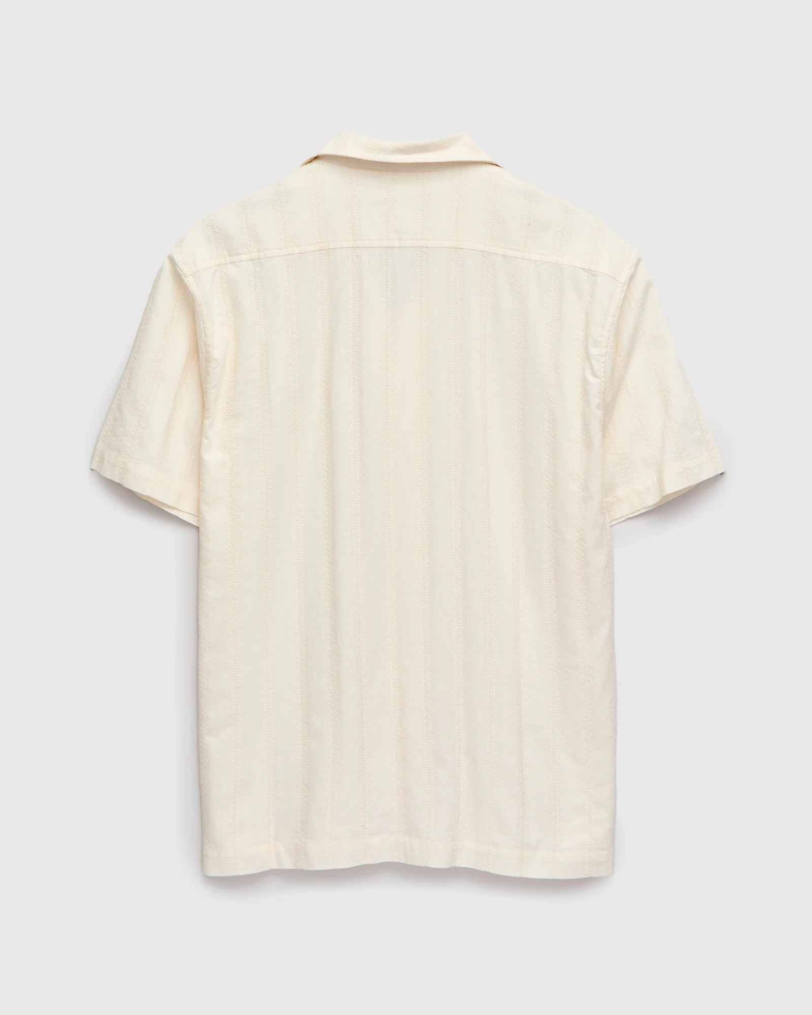 Leisure Shirt in Natural Lace Weave - Image 2