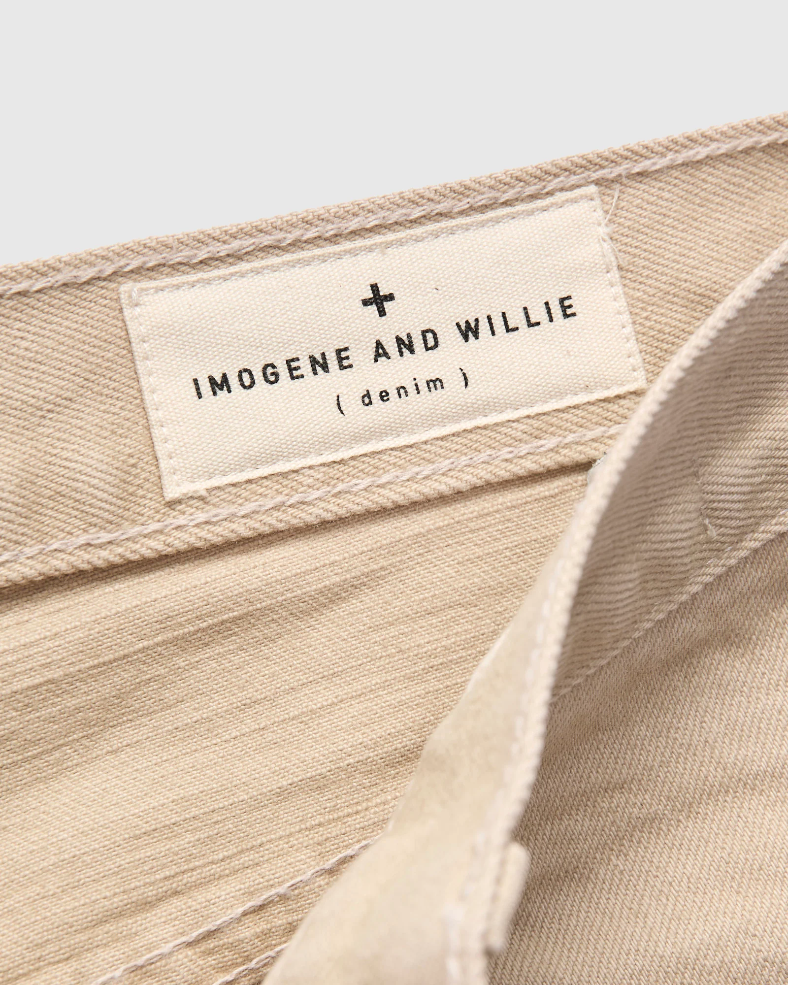 "Lewis" 14oz Stretch Selvedge Denim in Desert Rinse - Image 8
