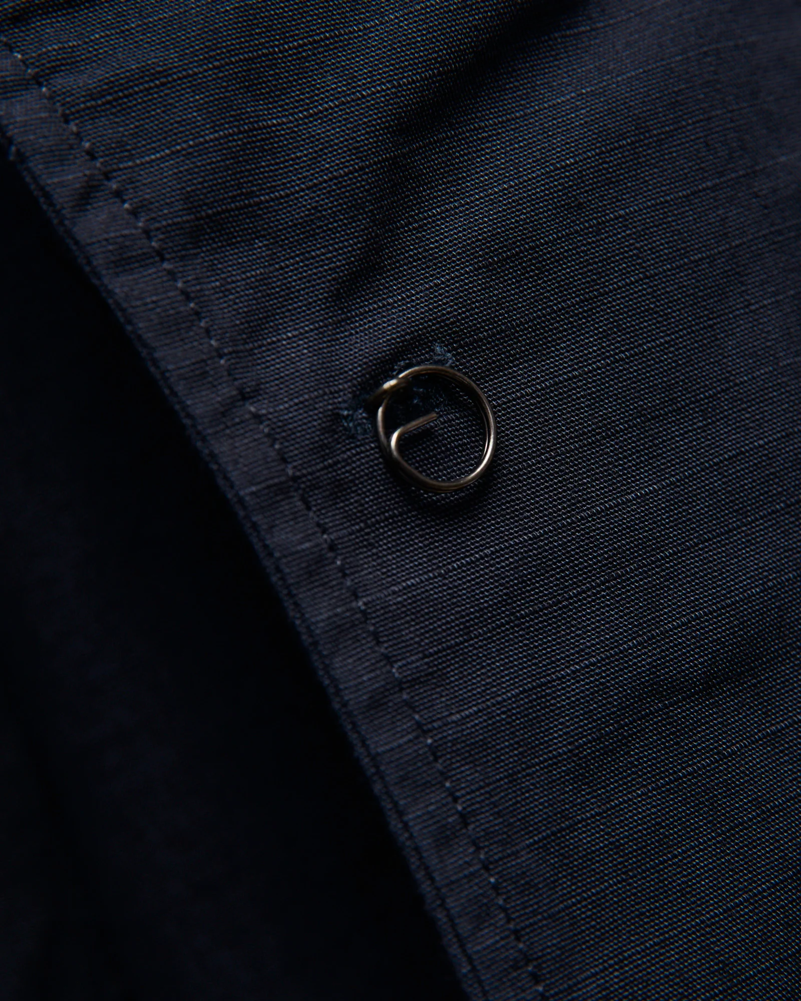Light Bedford Jacket in Dark Navy Cotton Ripstop - Image 6