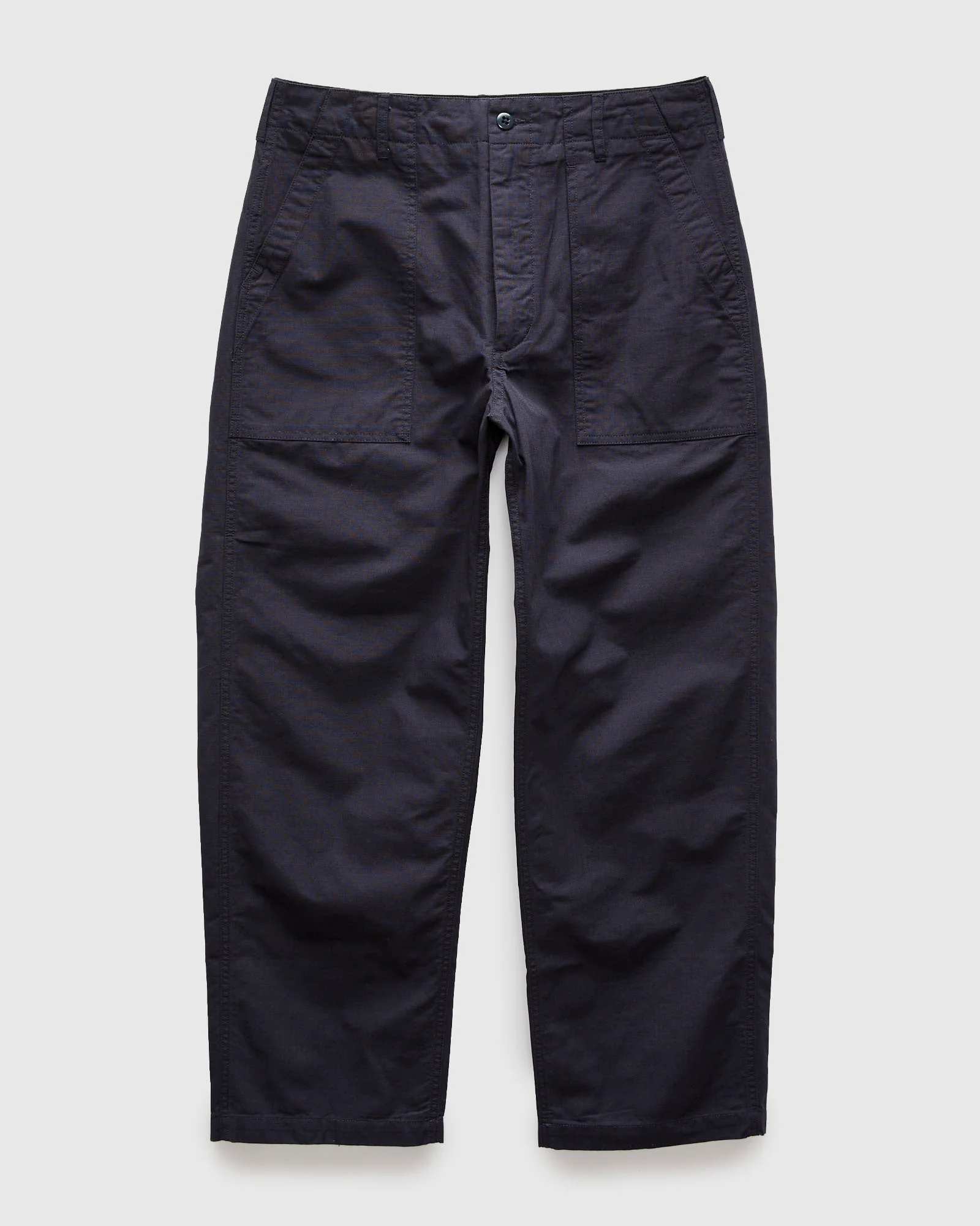 Light Fatigue Pants in Dark Navy Cotton Ripstop