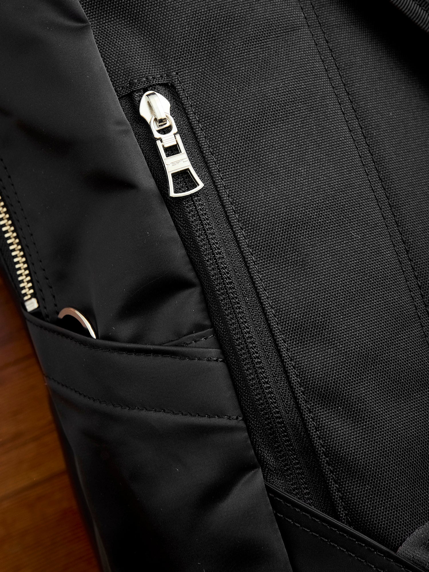 Lightning Zip Backpack in Black - Image 16