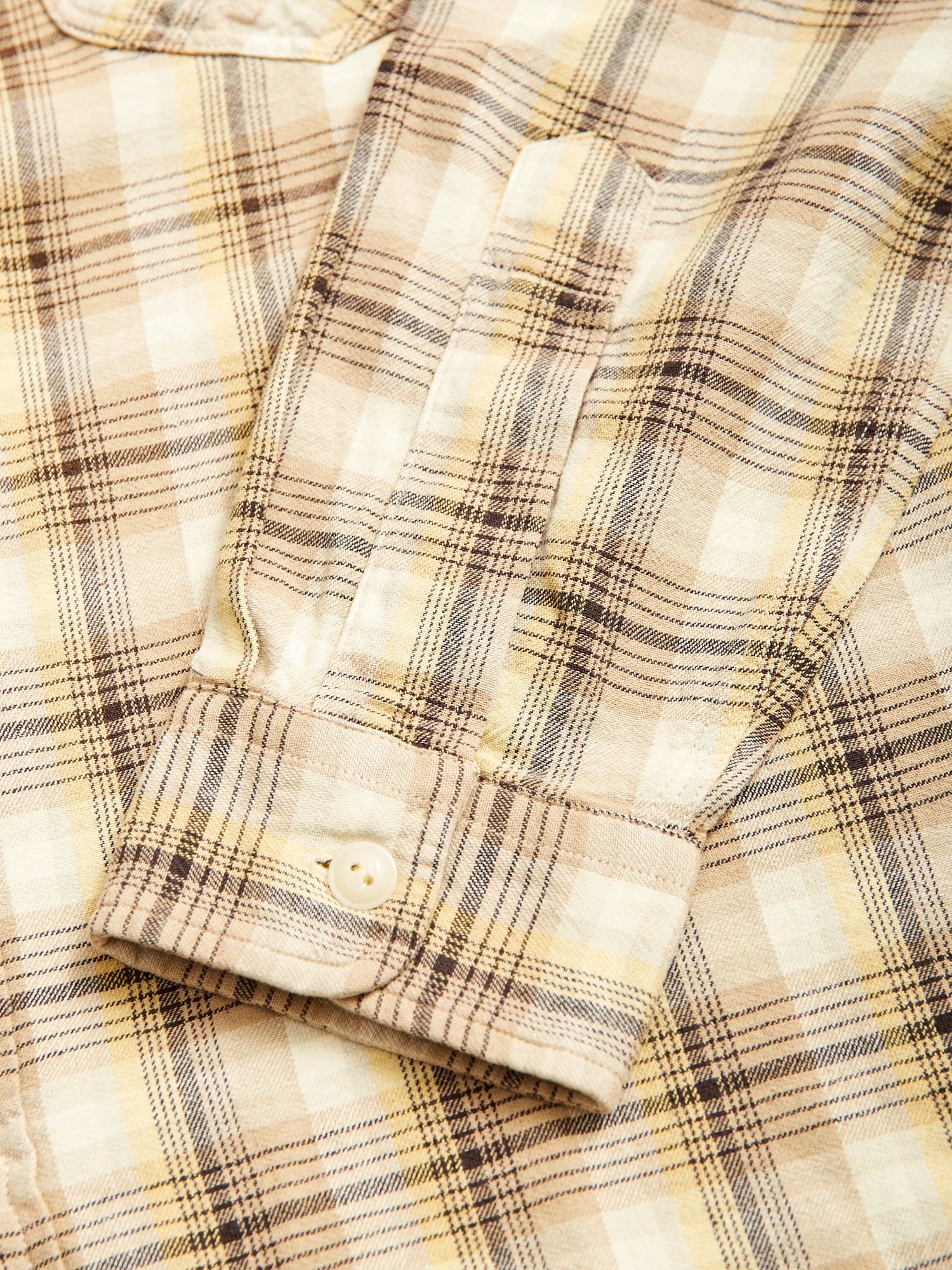 Lightweight Lee Workshirt in Tan - Image 6