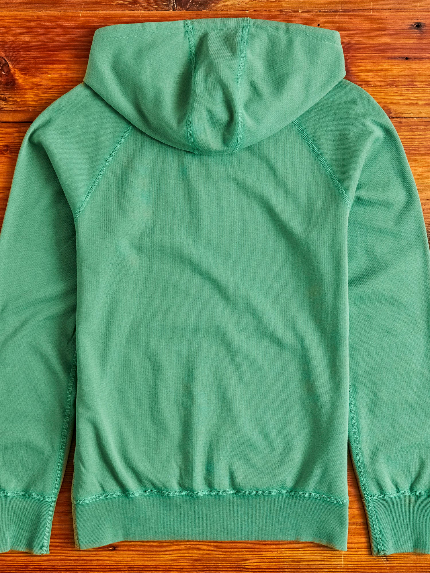 Lightweight Pullover Hoodie in Lawn Green - Image 8