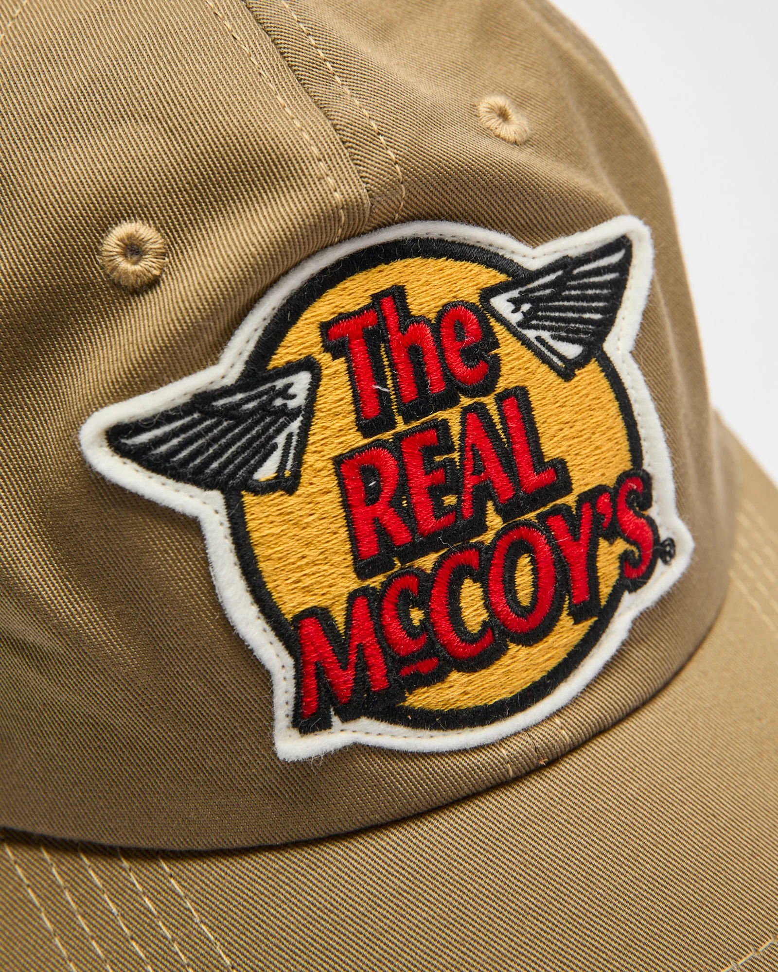Logo Baseball Cap in Khaki - Image 3