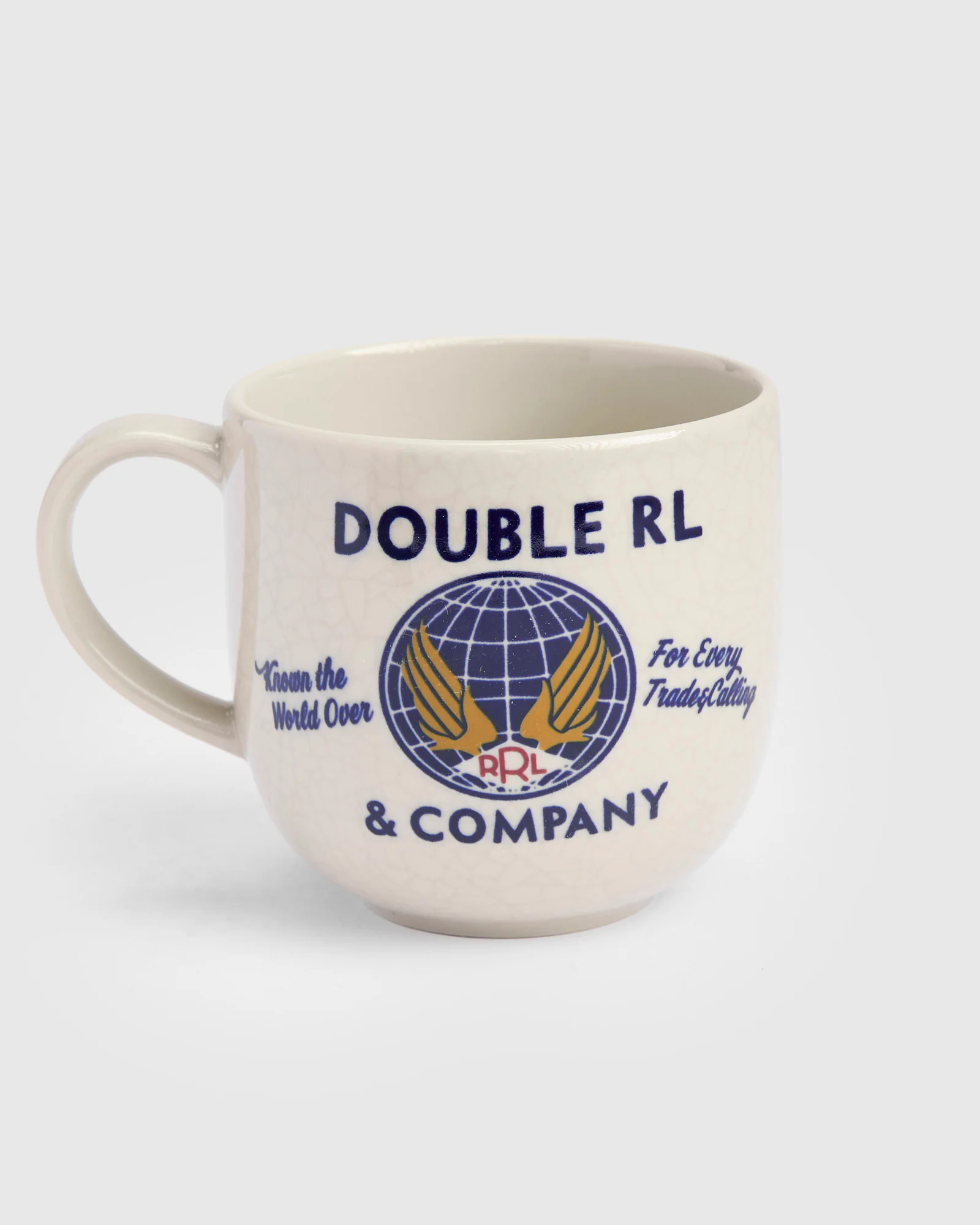 Logo Souvenir Mug in Cream Stoneware