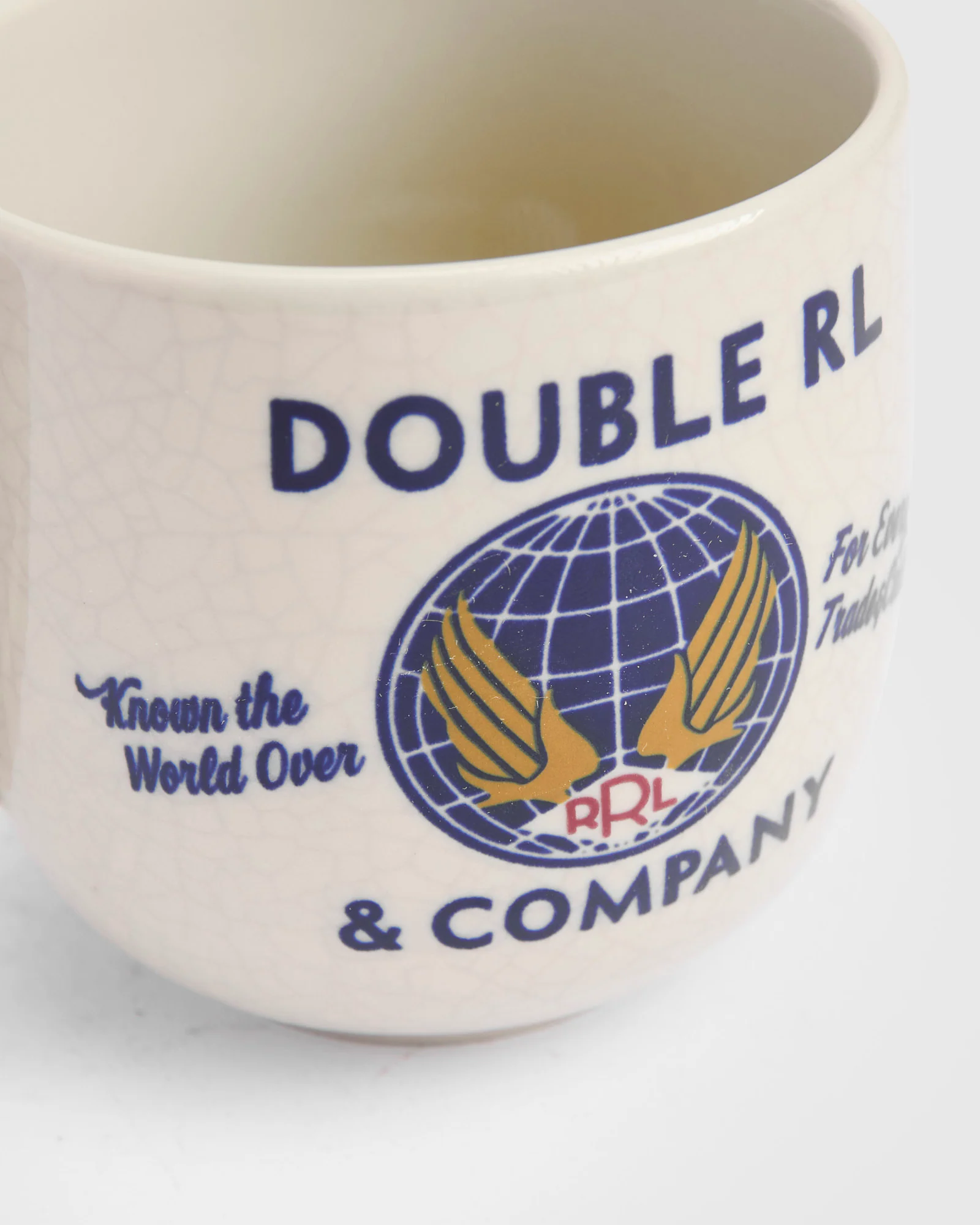 Logo Souvenir Mug in Cream Stoneware - Image 2