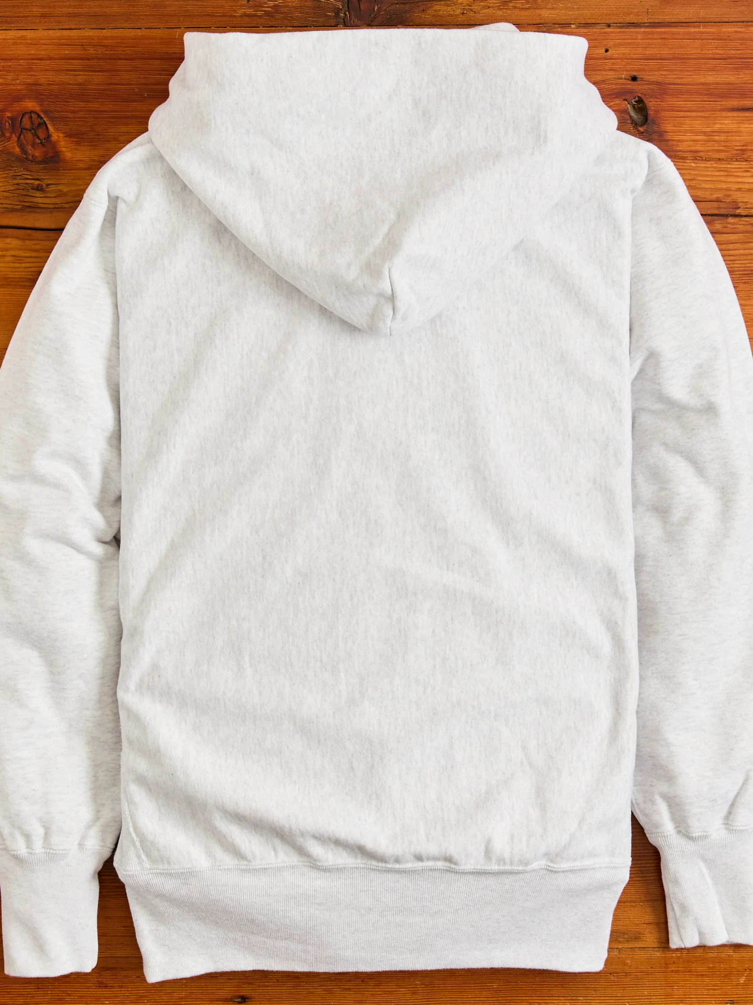 Loopwheel Parka Hoodie in Oatmeal - Image 2