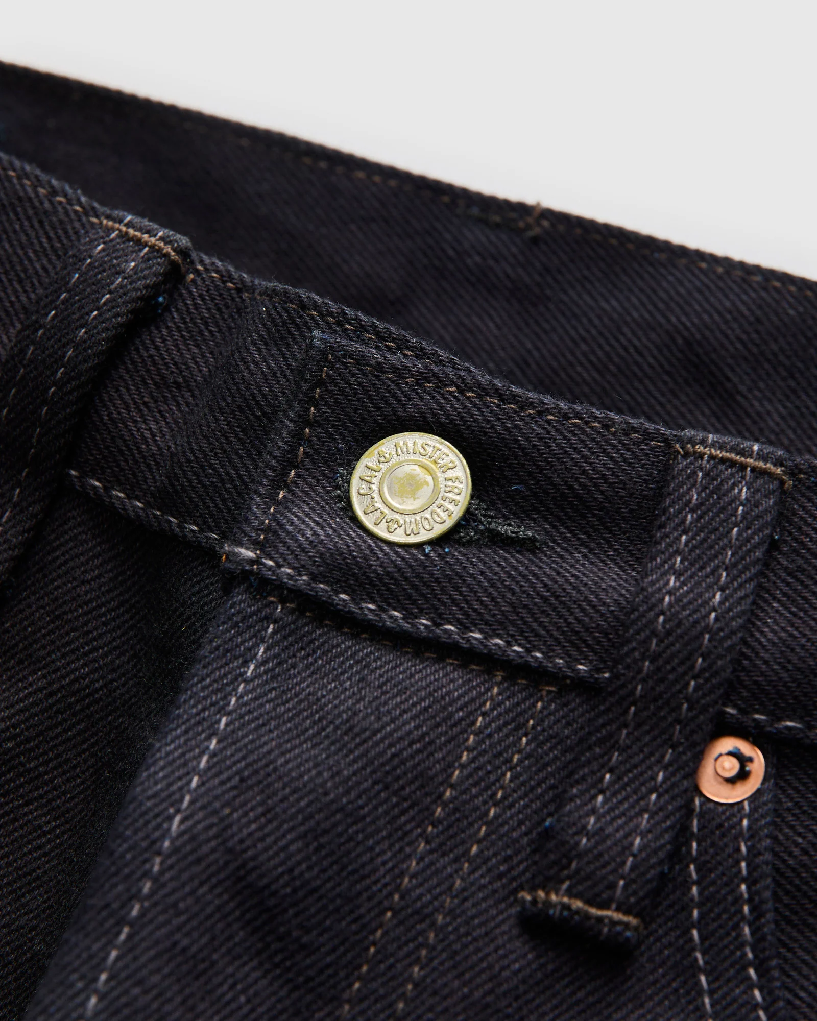 Lot 64 "Midnight" 16oz Selvedge Denim - Classic Tapered Fit - Image 6