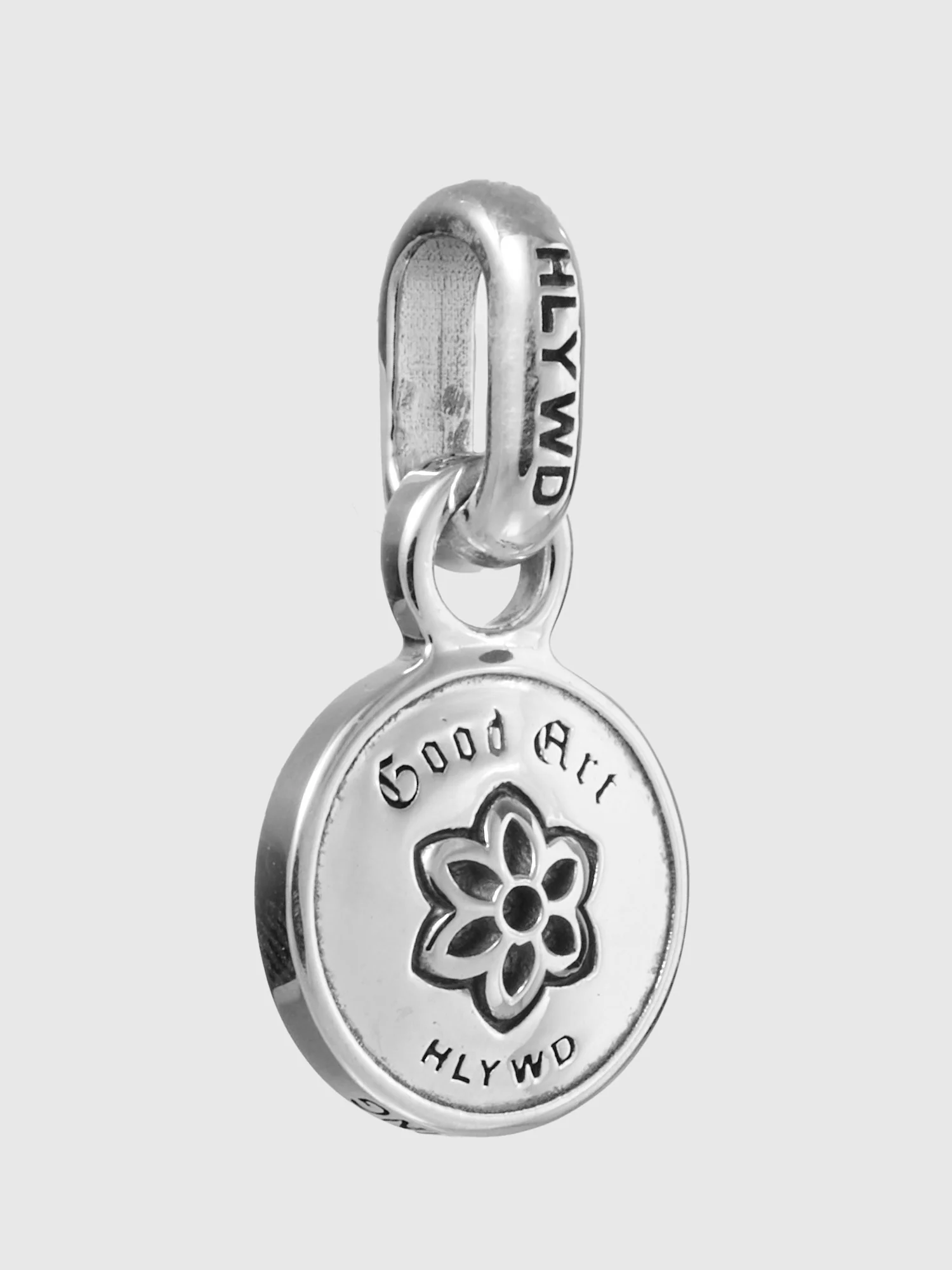 Lotus Pendant in Sterling Silver - Image 4
