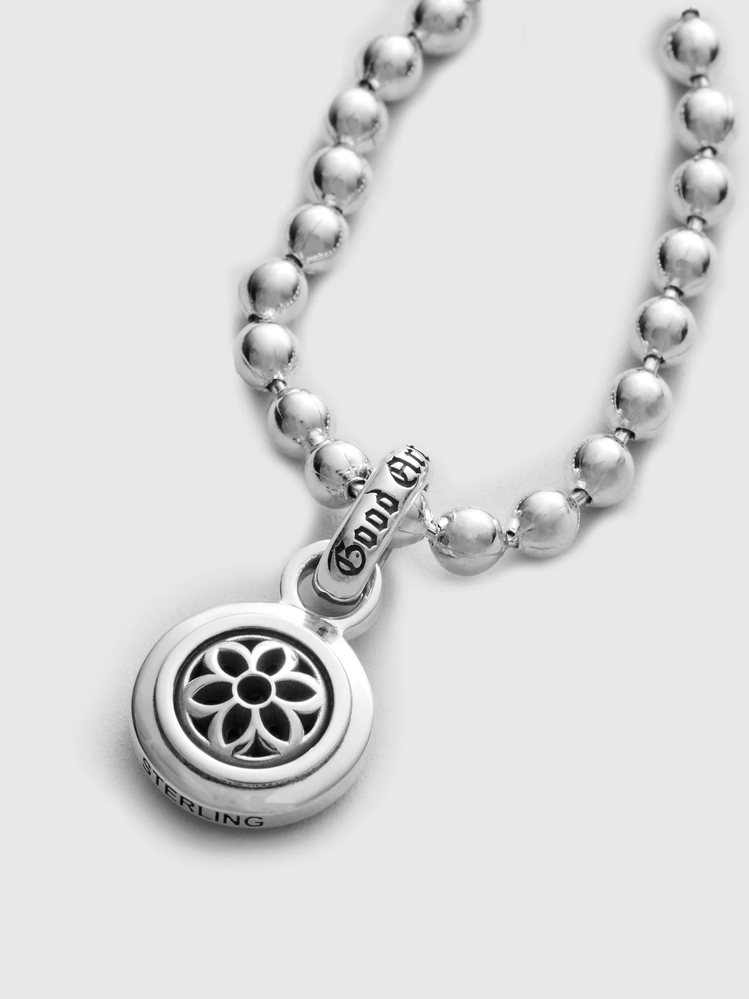 Lotus Pendant in Sterling Silver - Image 6