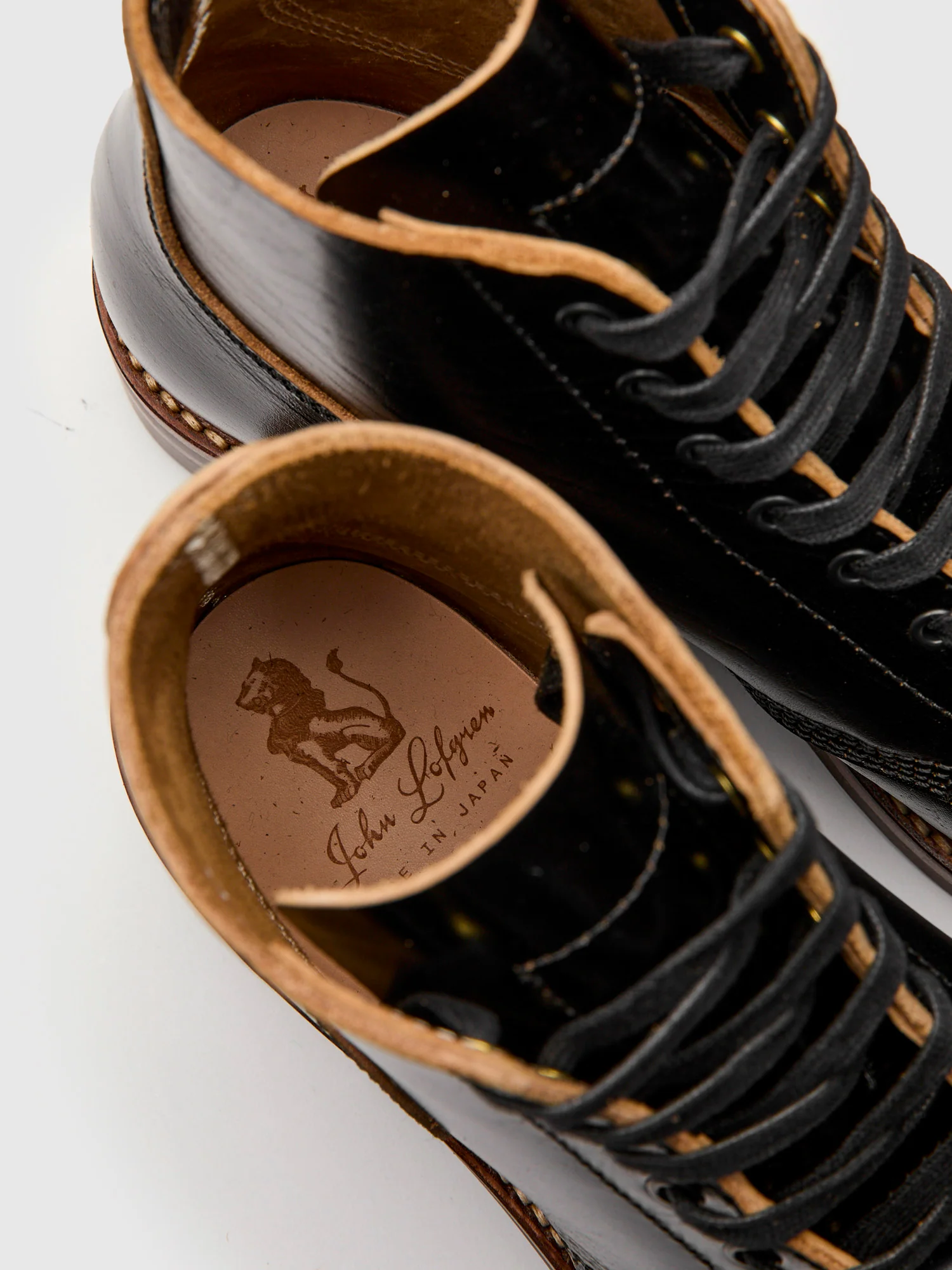 M-43 Service Shoe Boot in Black Shinki Teacore Horsebutt - Image 8