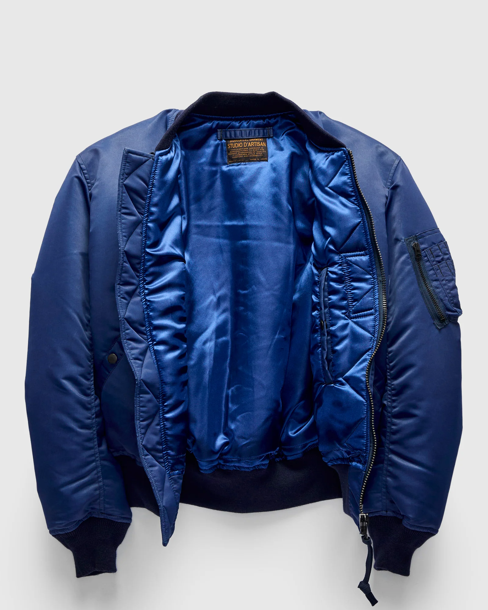MA-1 Flight Jacket in Indigo - Image 2