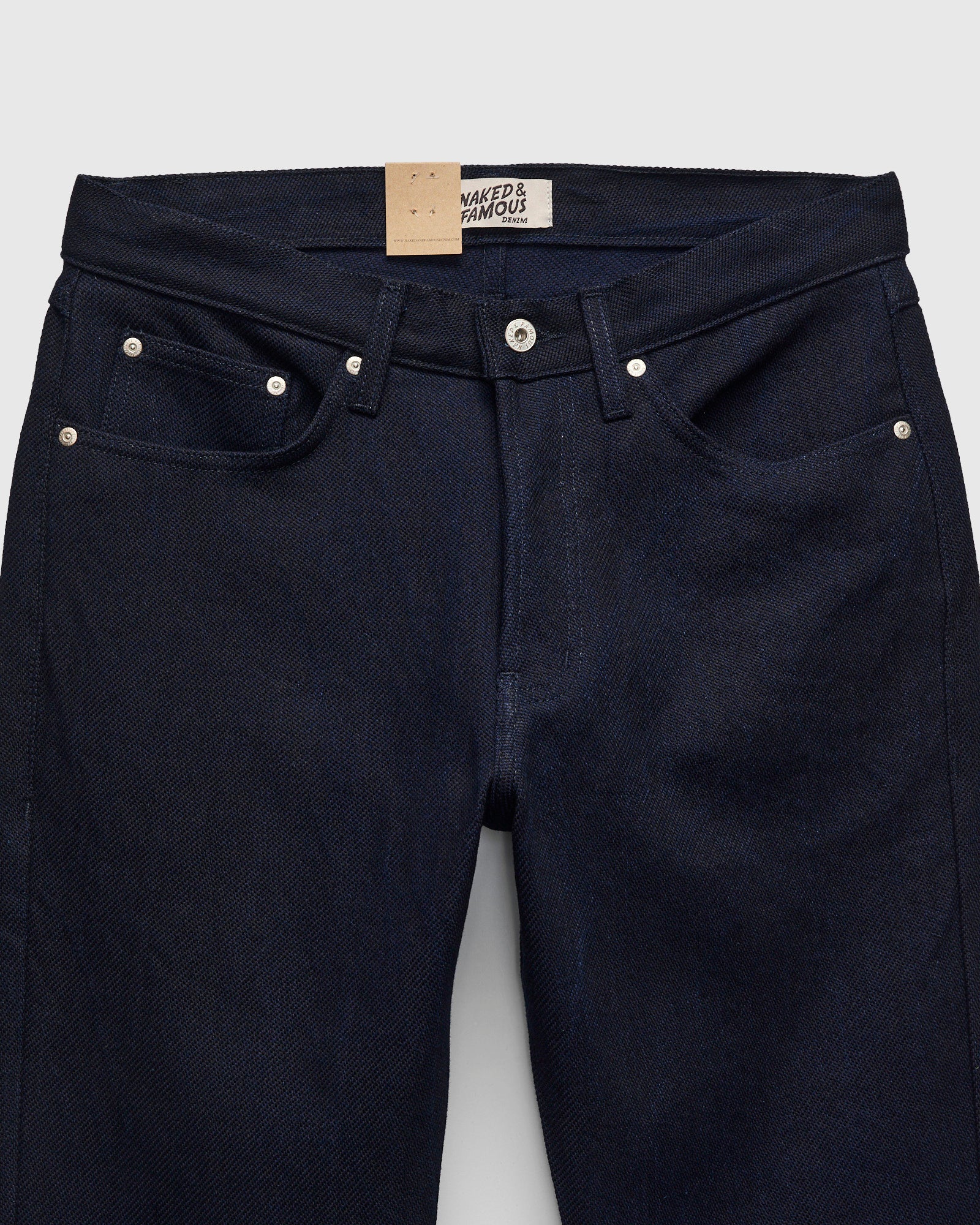 "Maekake Dobby" 12.2oz Indigo Dobby - True Guy Fit - Image 5