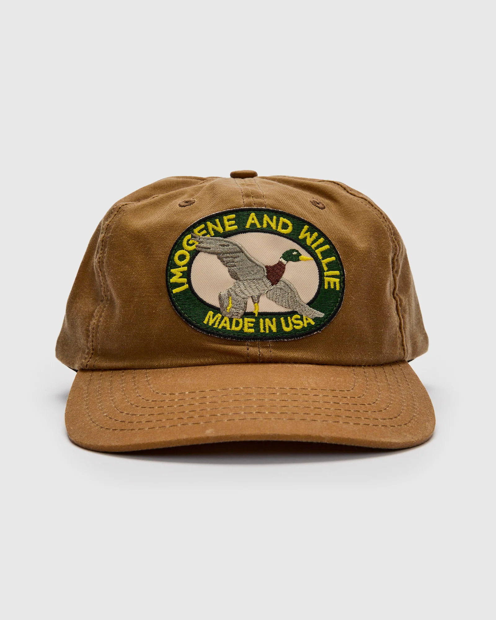 Mallard Cap in Waxed Tan - Image 2