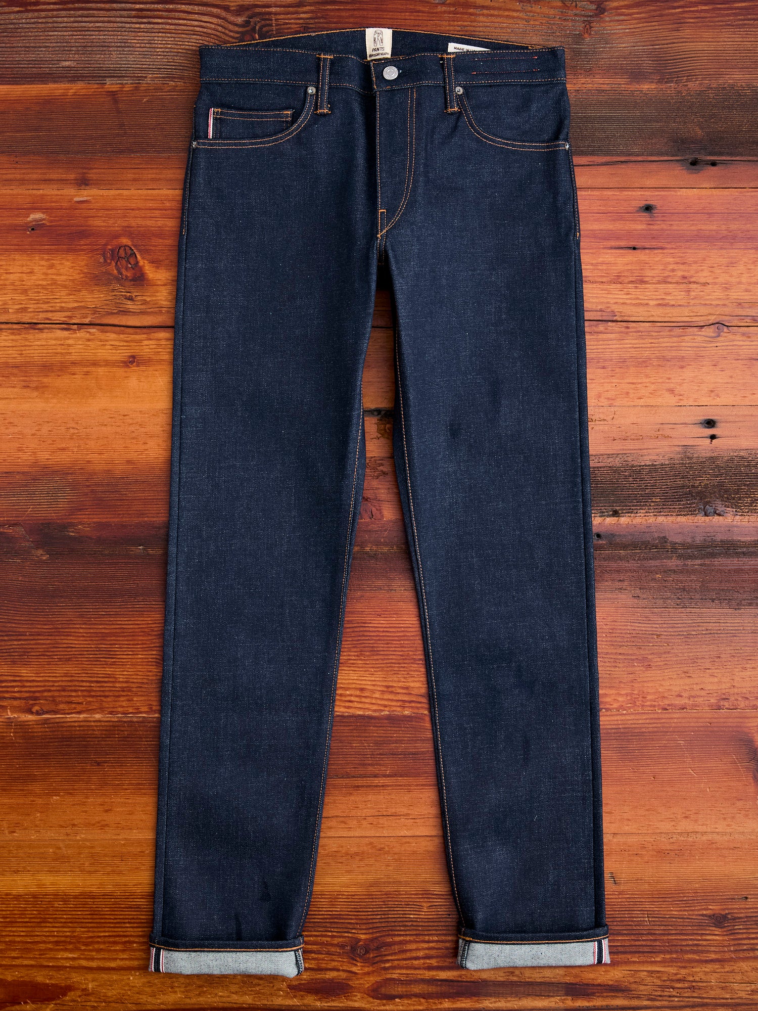 "Mammoth" 17.5oz Heavyweight Stretch Selvedge Denim - Pen Slim - Image 4