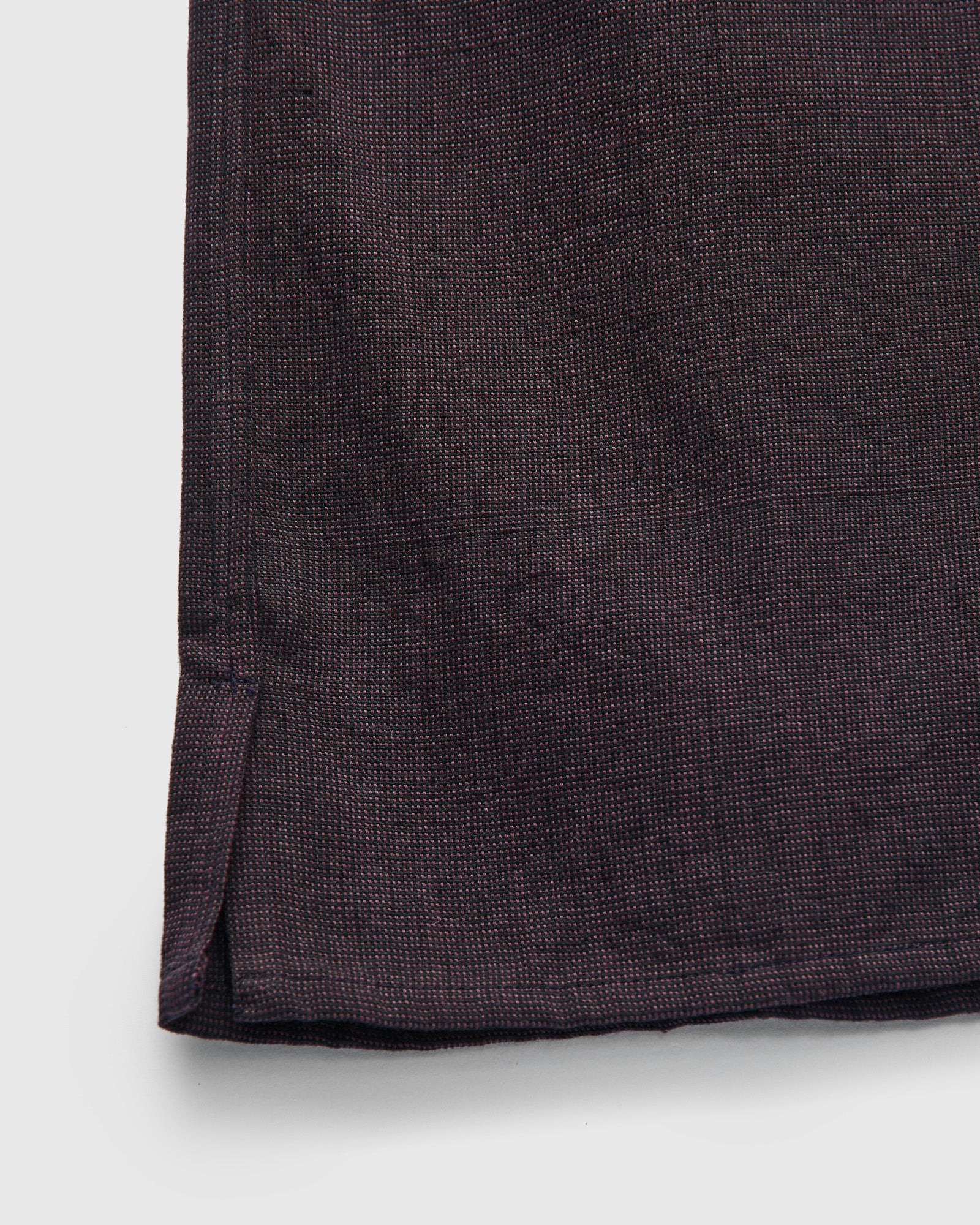 Marc Shirt in Iron Plum End-On-End - Image 7