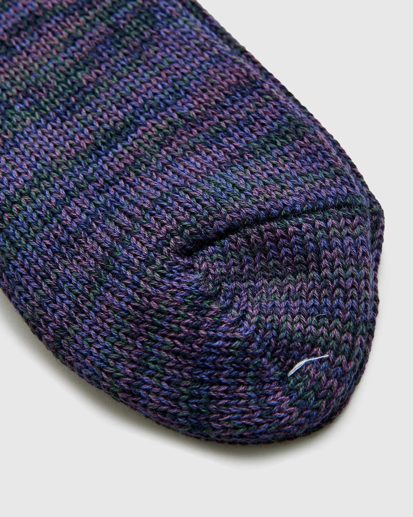 Melange Crew Sock in Labyrinth - Image 3