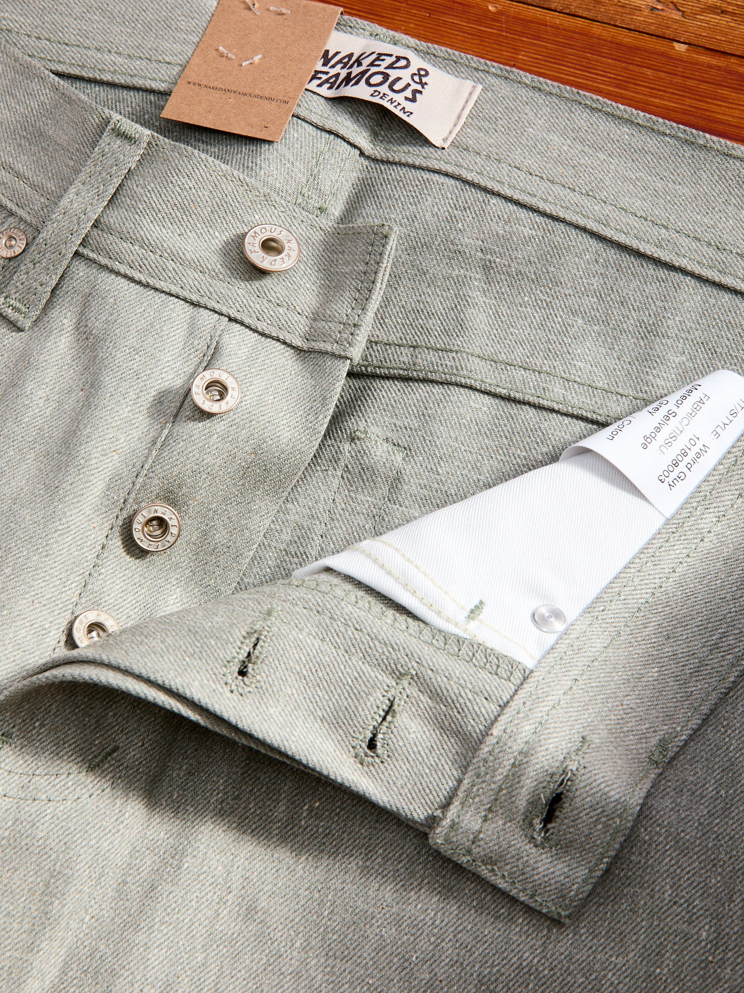 "Meteor Selvedge" 11oz Selvedge Denim - Weird Guy Fit - Image 9