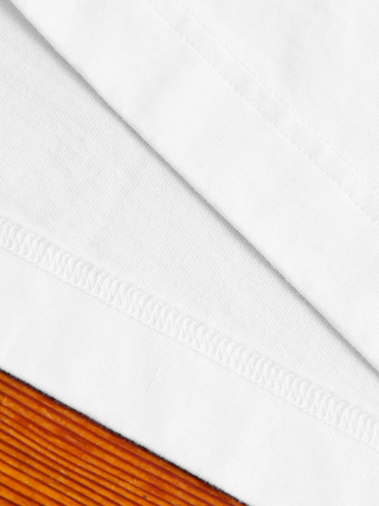 Midweight Jersey T-Shirt in White - Image 5