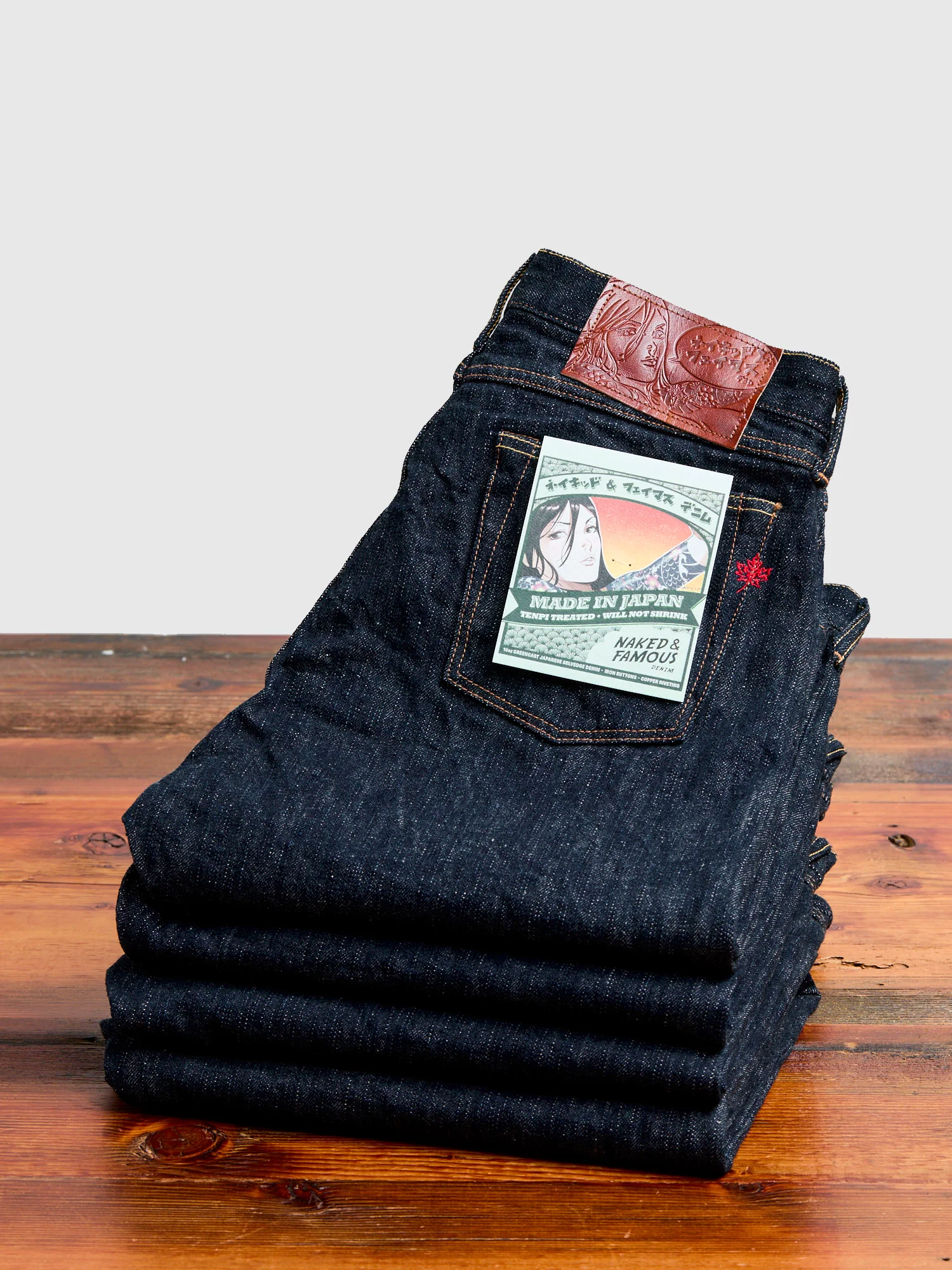 MIJ12 "Aomidori" 16oz Greencast Slub Selvedge Denim - True Guy Fit
