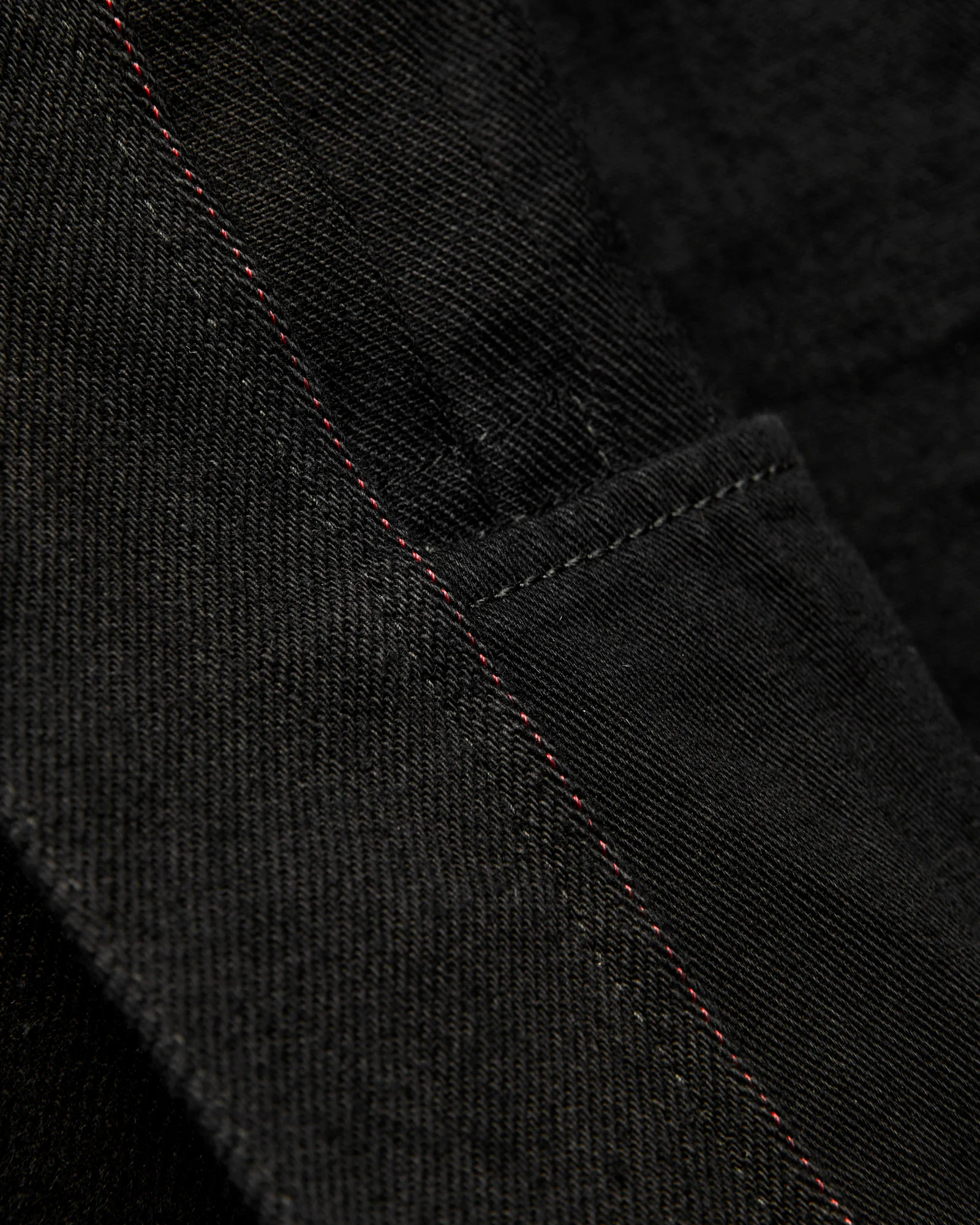 MMGJ6001 "Kyoto Montsuki" 15oz Black Selvedge Denim Type-1 Jacket - Image 6