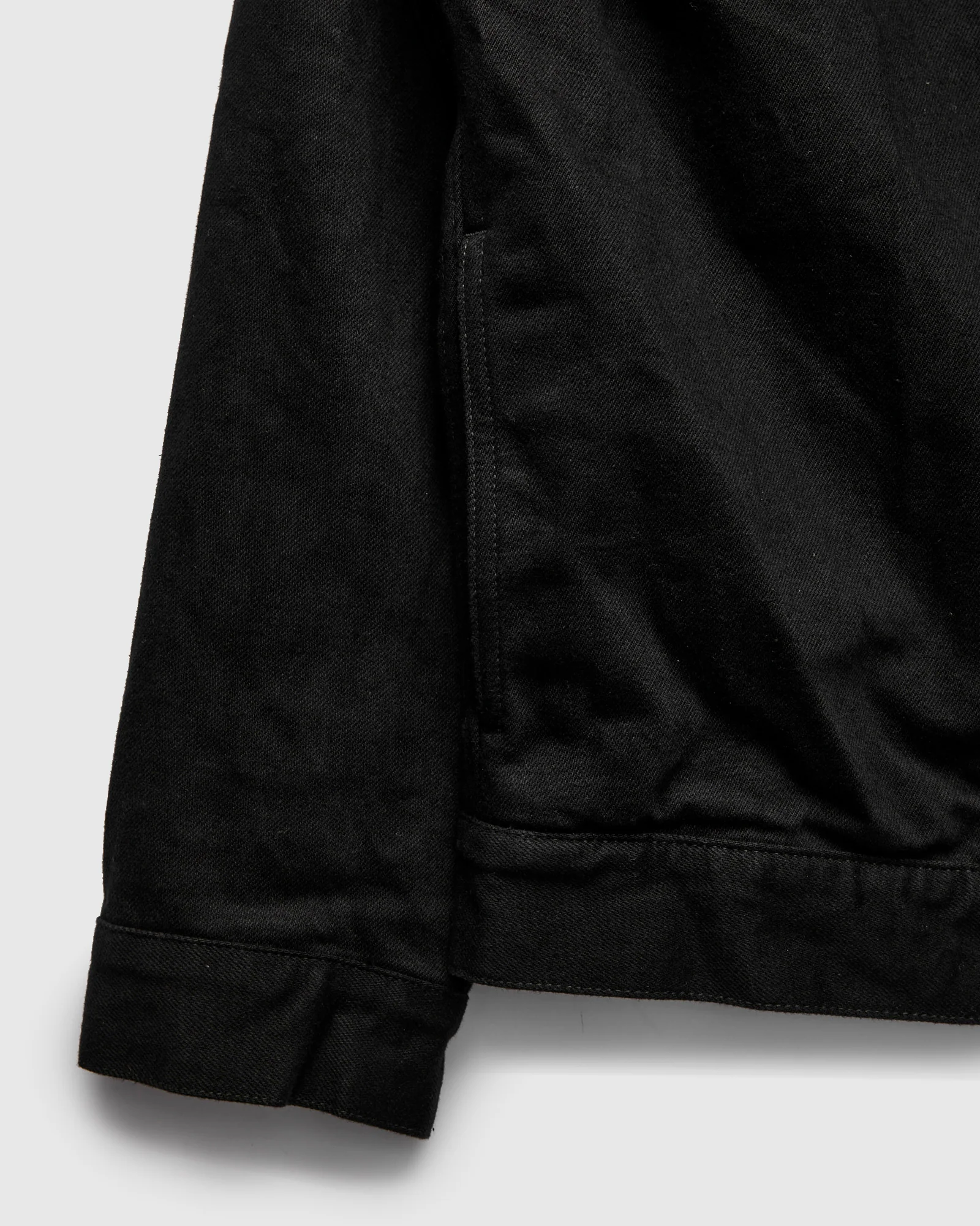 MMGJ6001 "Kyoto Montsuki" 15oz Black Selvedge Denim Type-1 Jacket - Image 8