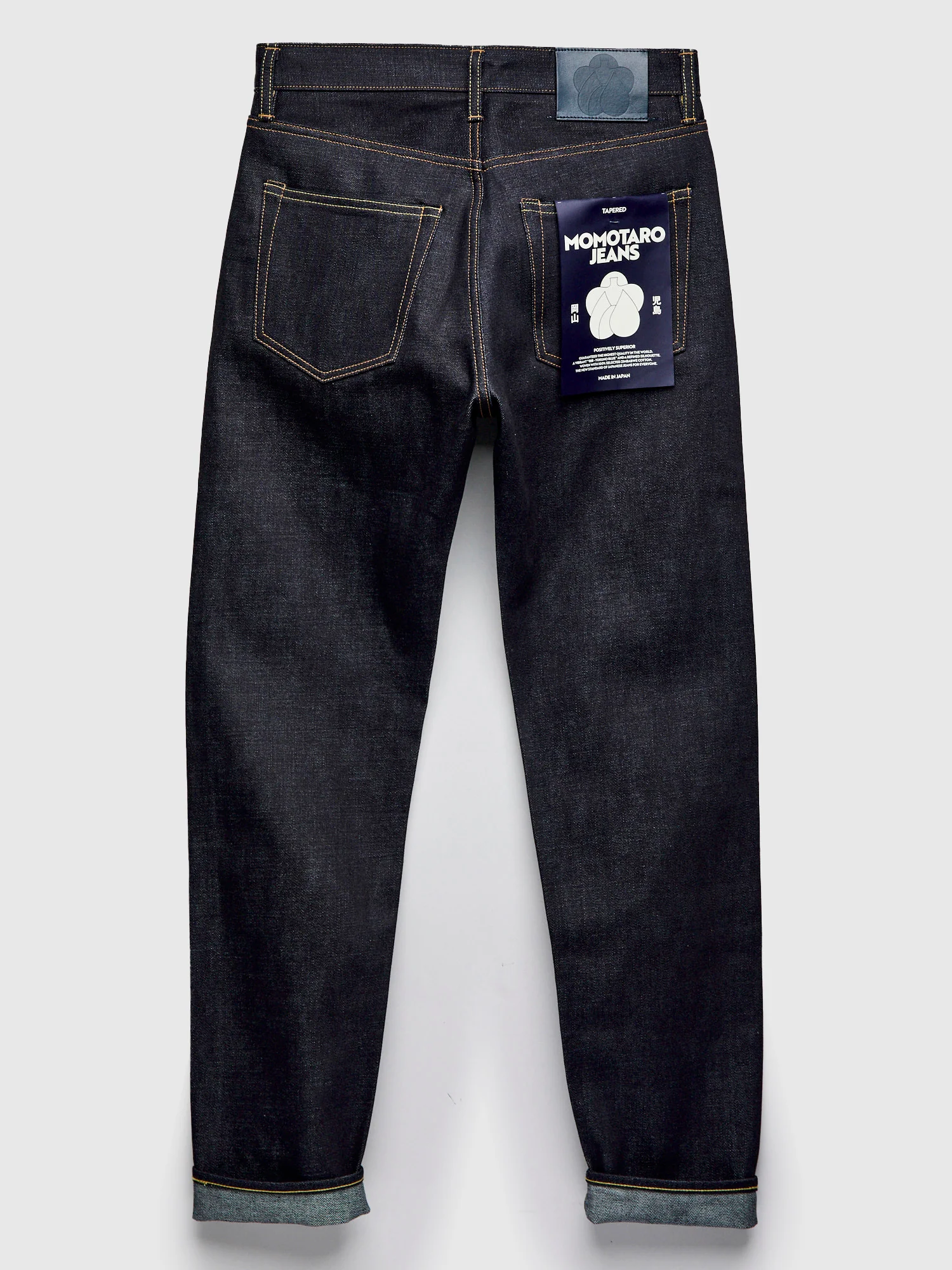 MMJB0200 "Standard" 14.7oz Indigo Selvedge Denim - Tapered Fit - Image 3