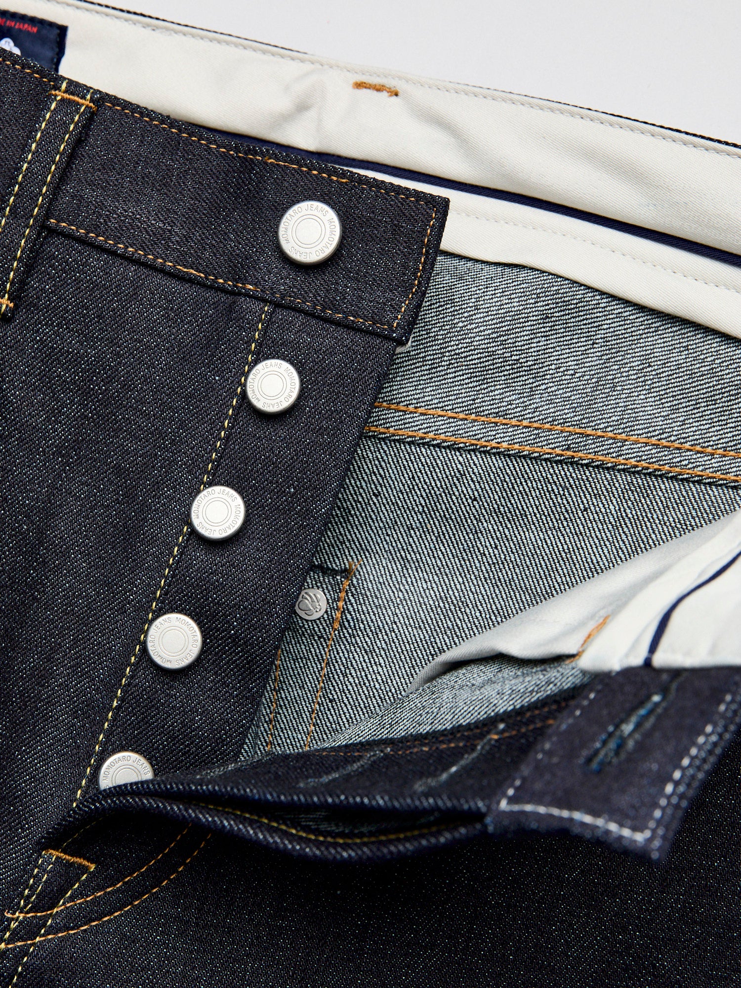 MMJB0200 "Standard" 14.7oz Indigo Selvedge Denim - Tapered Fit - Image 9