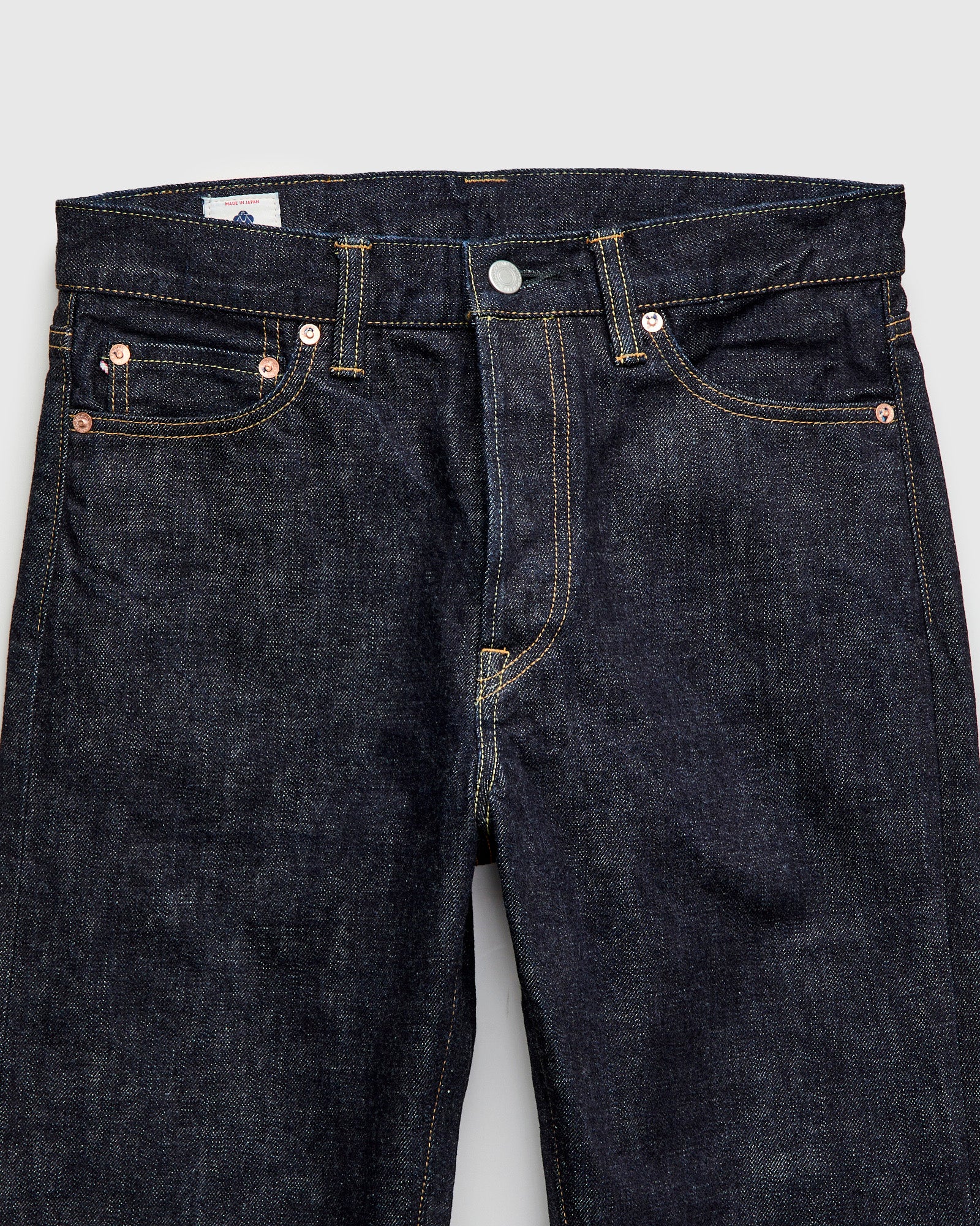 MMJB0201 "Classic" 15.7oz Indigo Selvedge Denim - Tapered Fit - Image 7