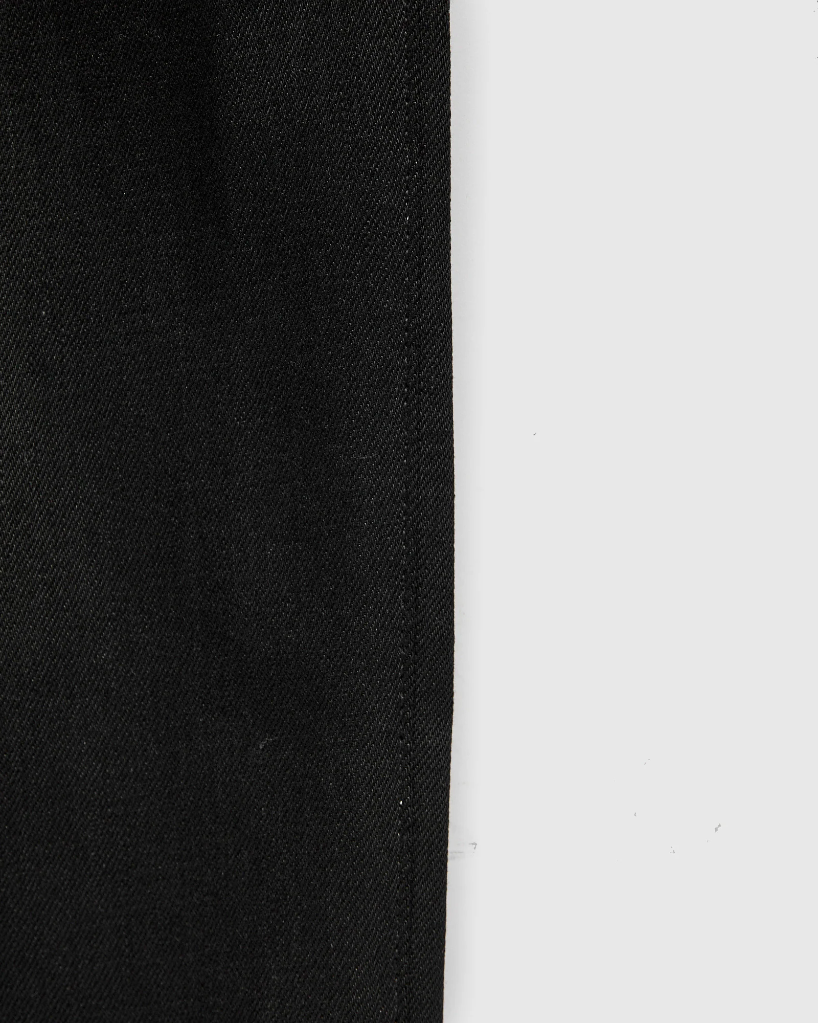 MMJZ1400 "Standard" 14.7oz Black Selvedge Denim - Wide Fit - Image 11