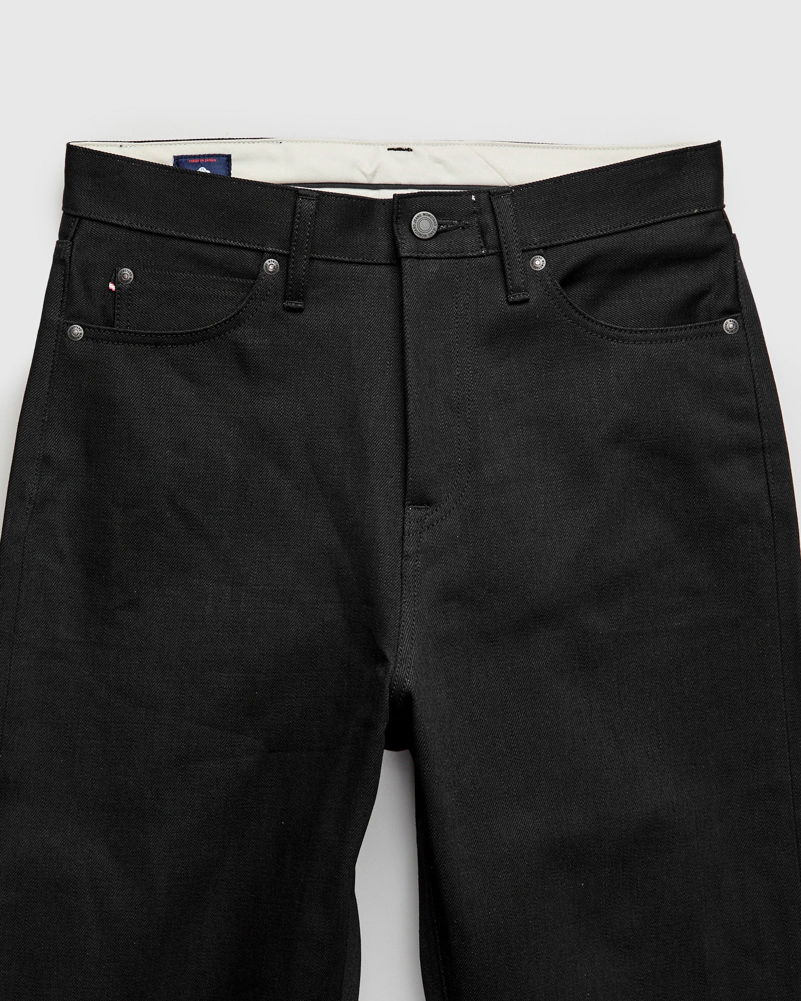 MMJZ1400 "Standard" 14.7oz Black Selvedge Denim - Wide Fit - Image 7
