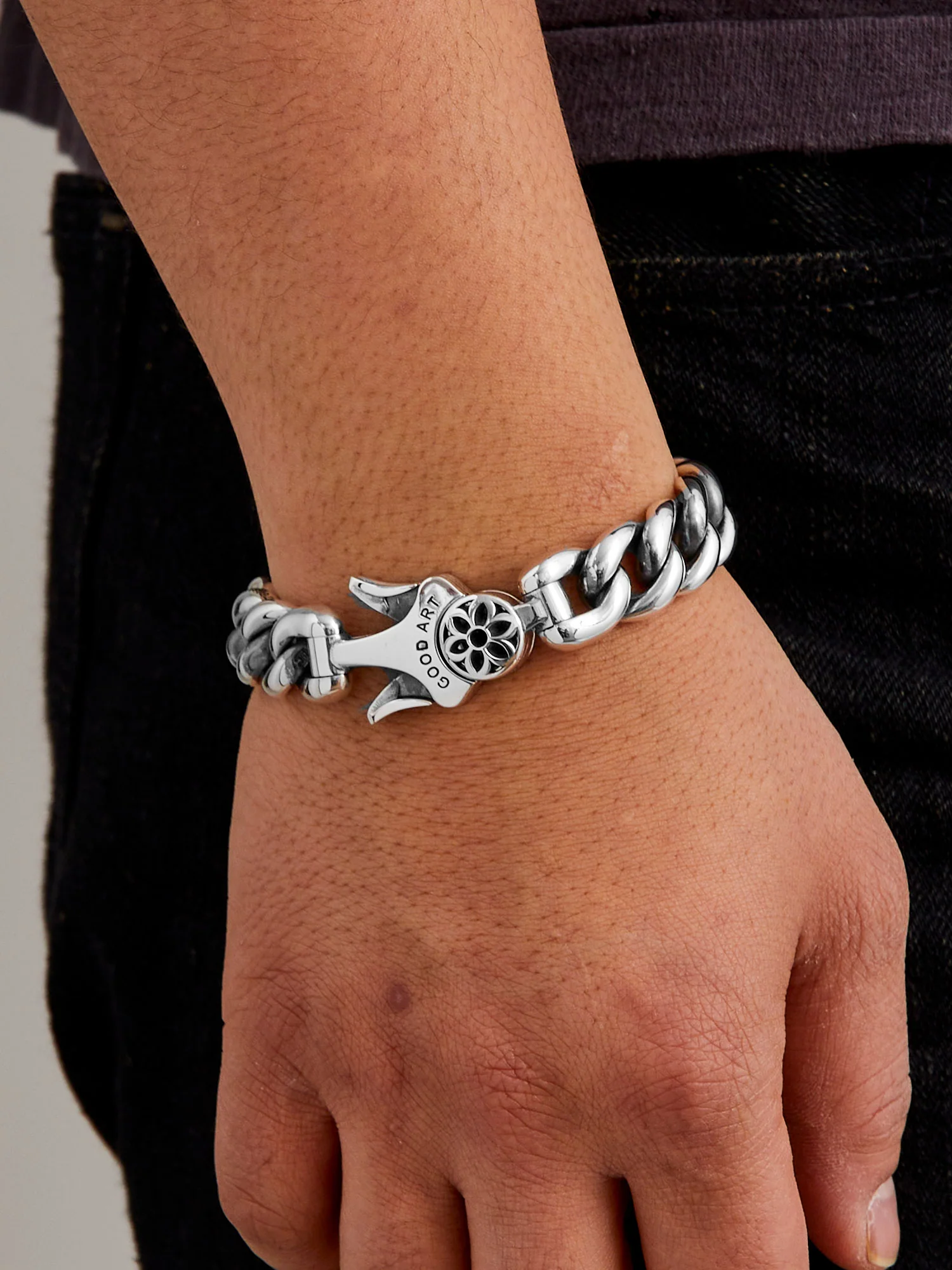 Model 10 Bracelet Size A in Sterling Silver - Image 2