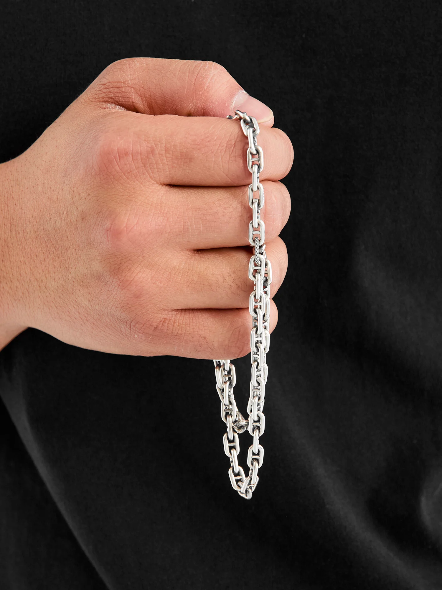 Model 22 Necklace 3A in Sterling Silver - Image 6