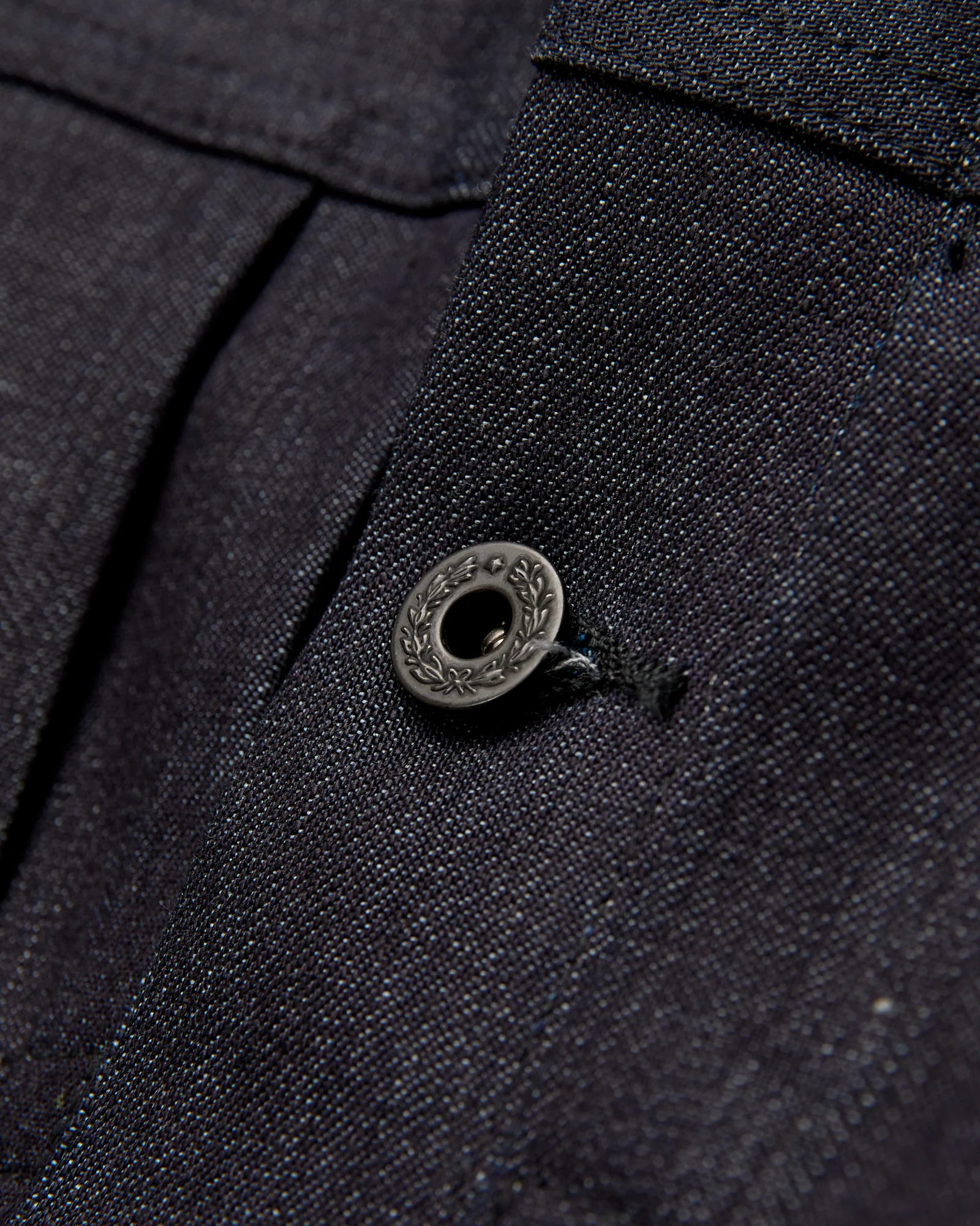 "Mojave" Ranch Blouse in 10oz Kaihara Denim - Image 6