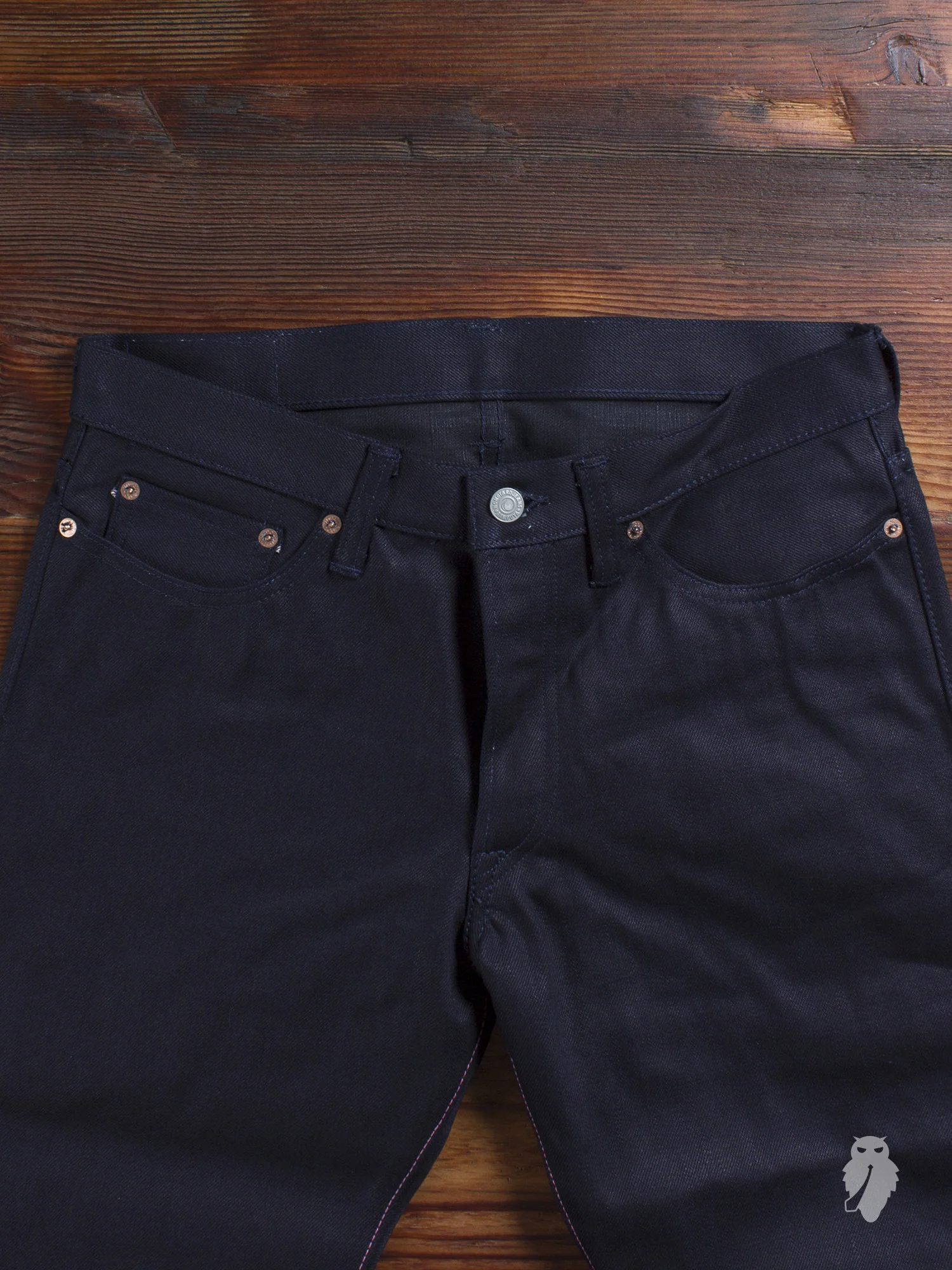BOM008-T "Stealth Warrior" 18oz Raw Selvedge - Tapered Fit - Image 4