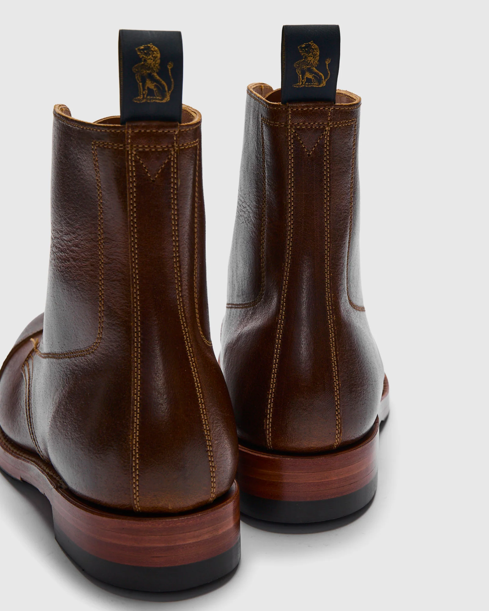 Montgomery Boot in Horween SHF Horsehide Havana - Image 5