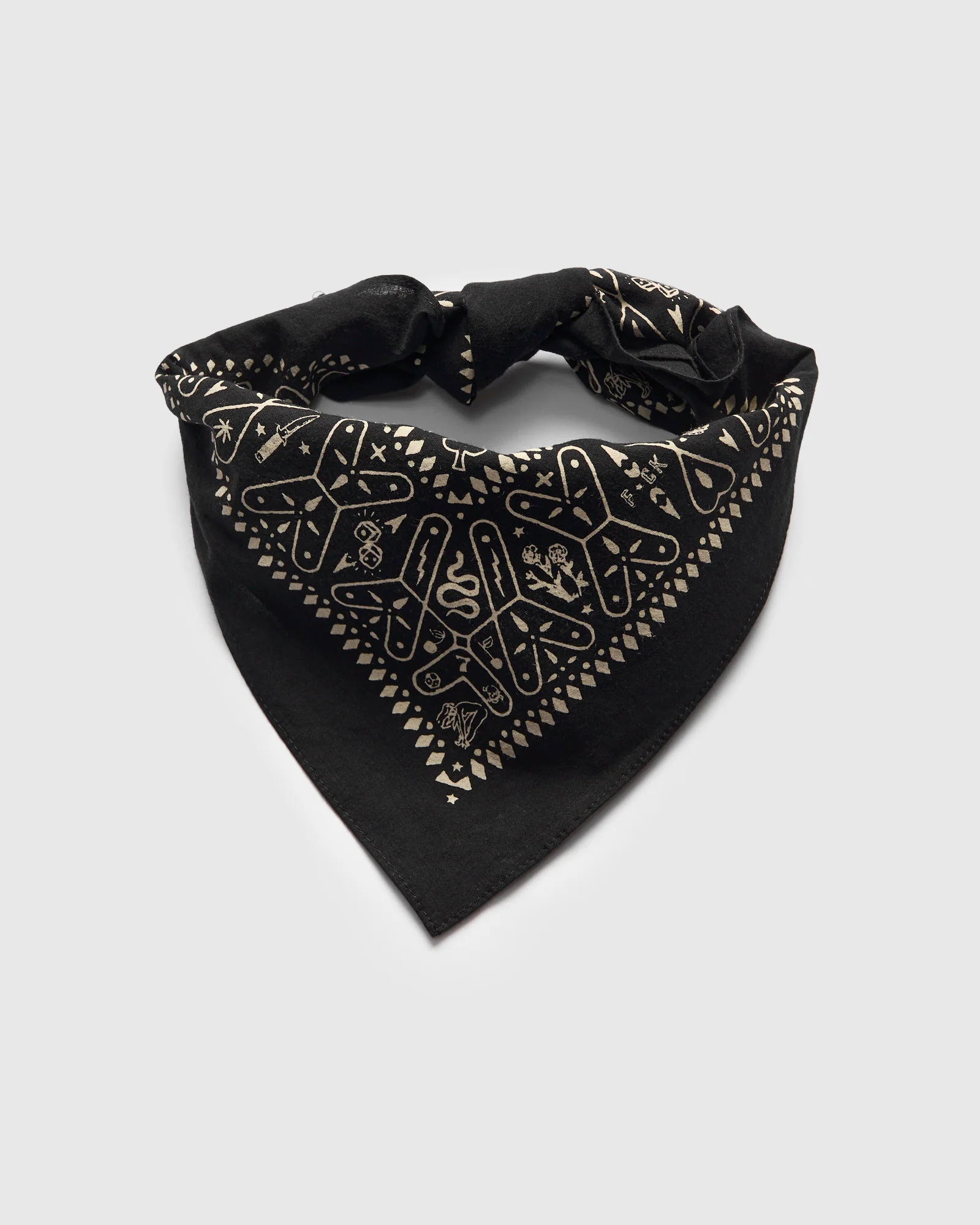 Muerte Bandana in Black - Image 2