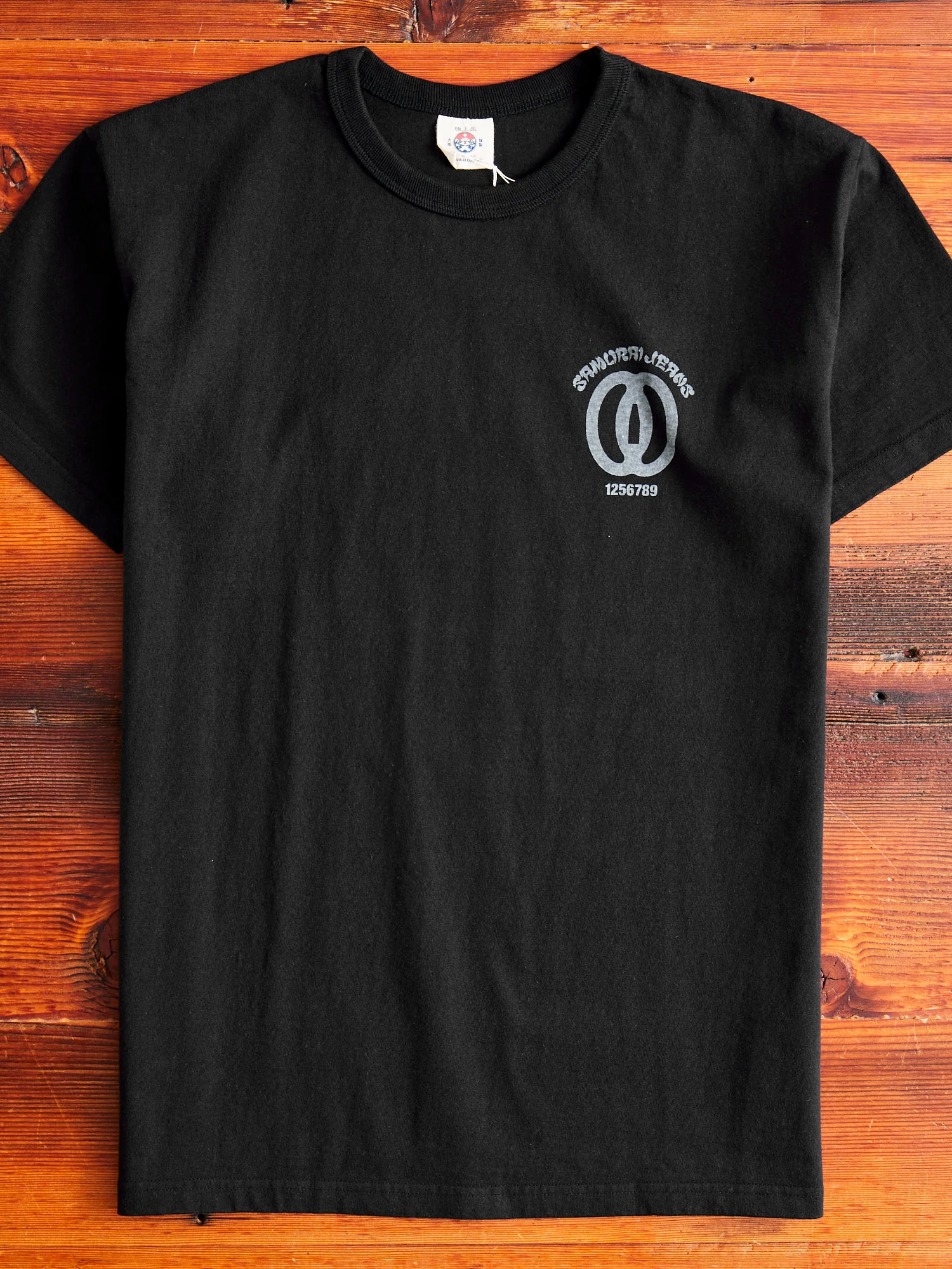 "Musashi" Heavyweight T-Shirt in Black