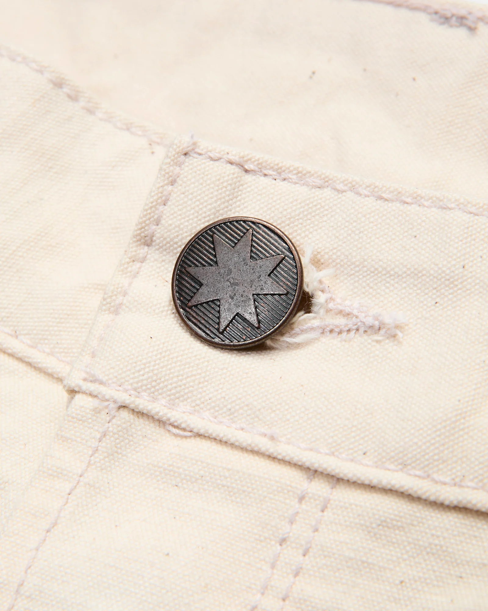 "Natural Rinsed Portola" 11oz Selvedge Canvas Pant - Tapered Fit - Image 6