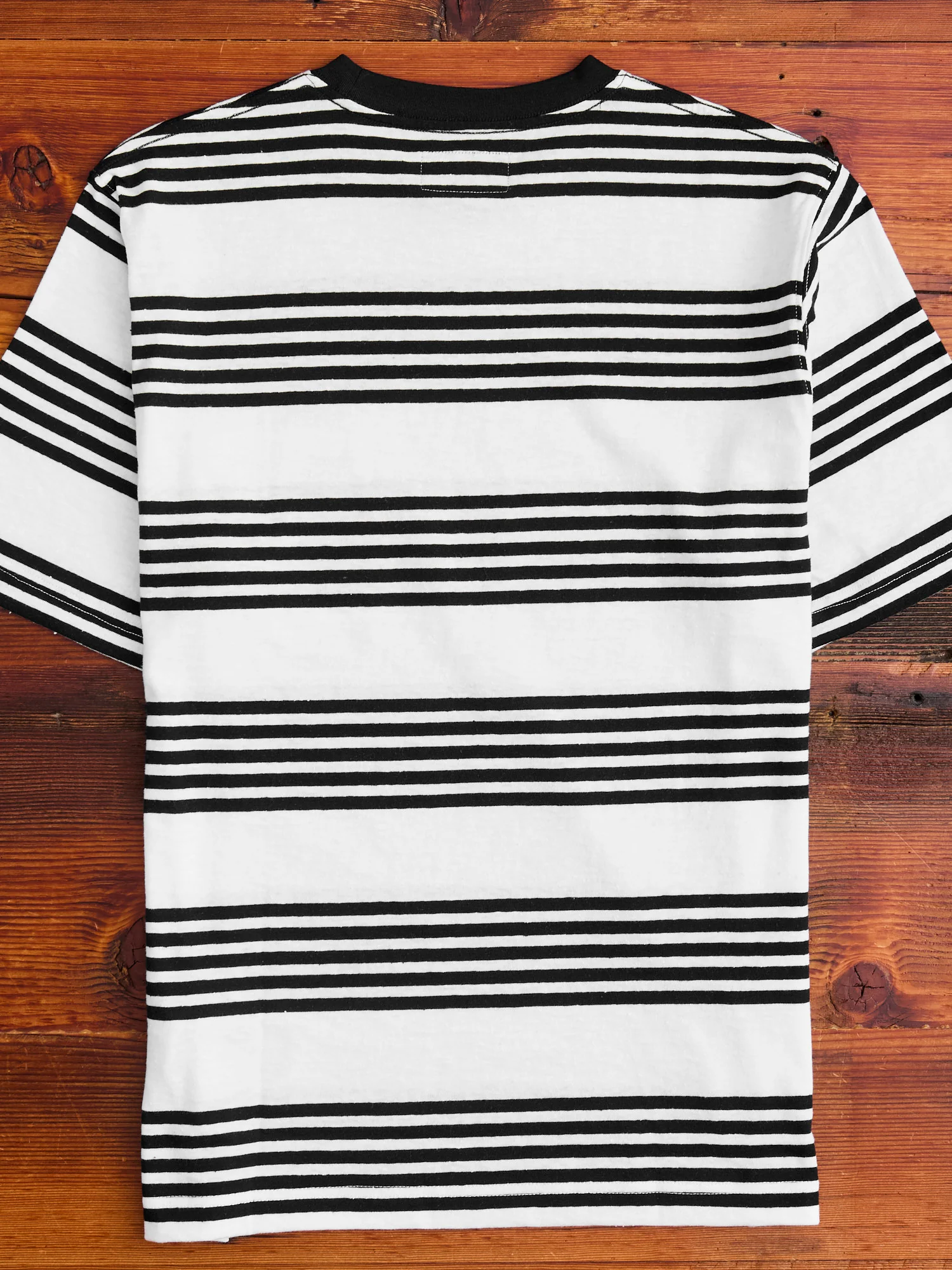 Nep Stripe Pocket T-Shirt in White - Image 7