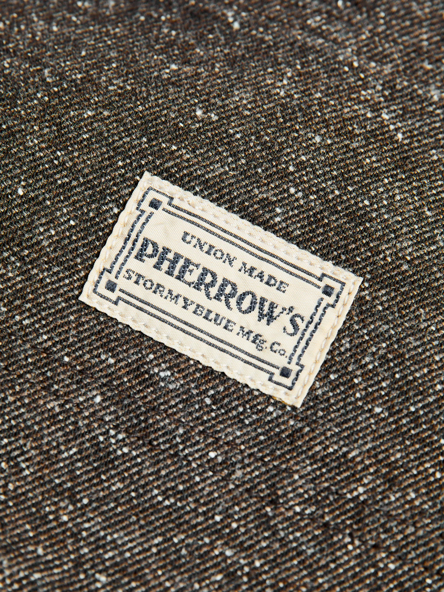 Nep Twill Carpenter Pants in Brown - Image 10