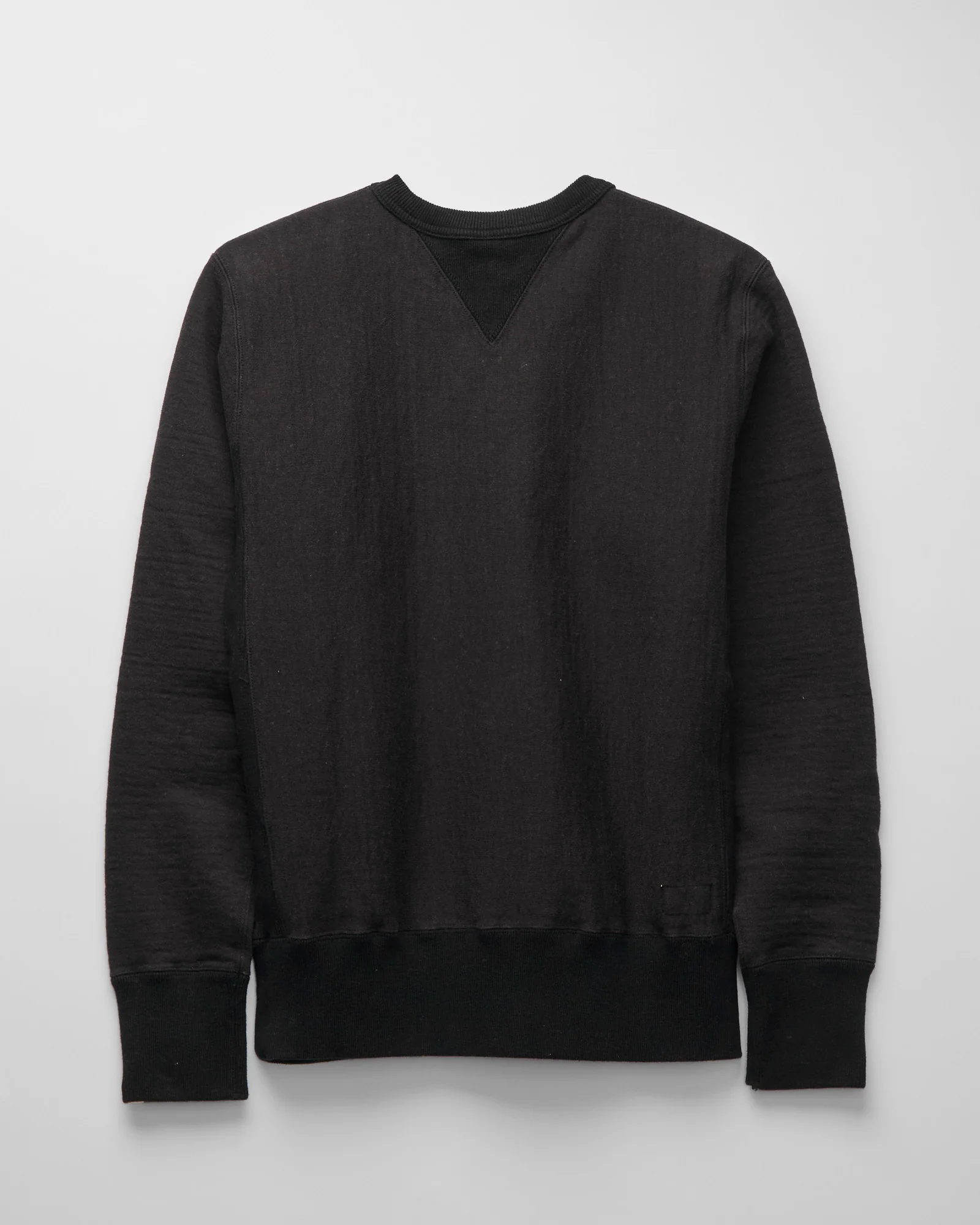 New Pucara Loopwheel Sweatshirt in Two-Tone Black - Image 3