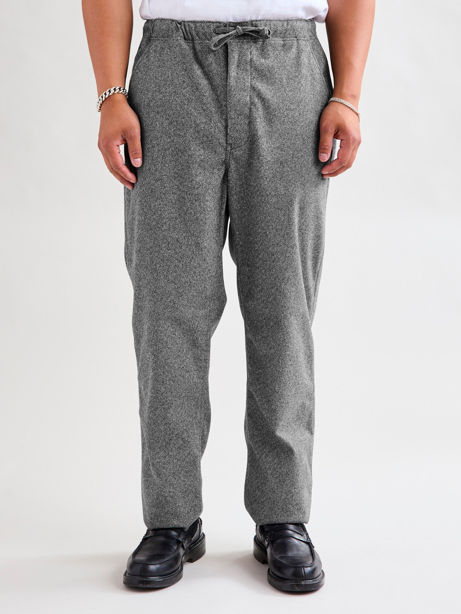 New Yorker Pants in Grey Tweed - Image 2