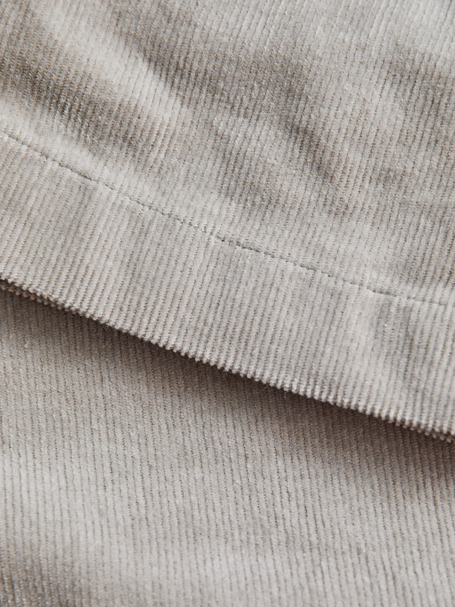 New Yorker Stretch Corduroy Pants in Light Grey - Image 9